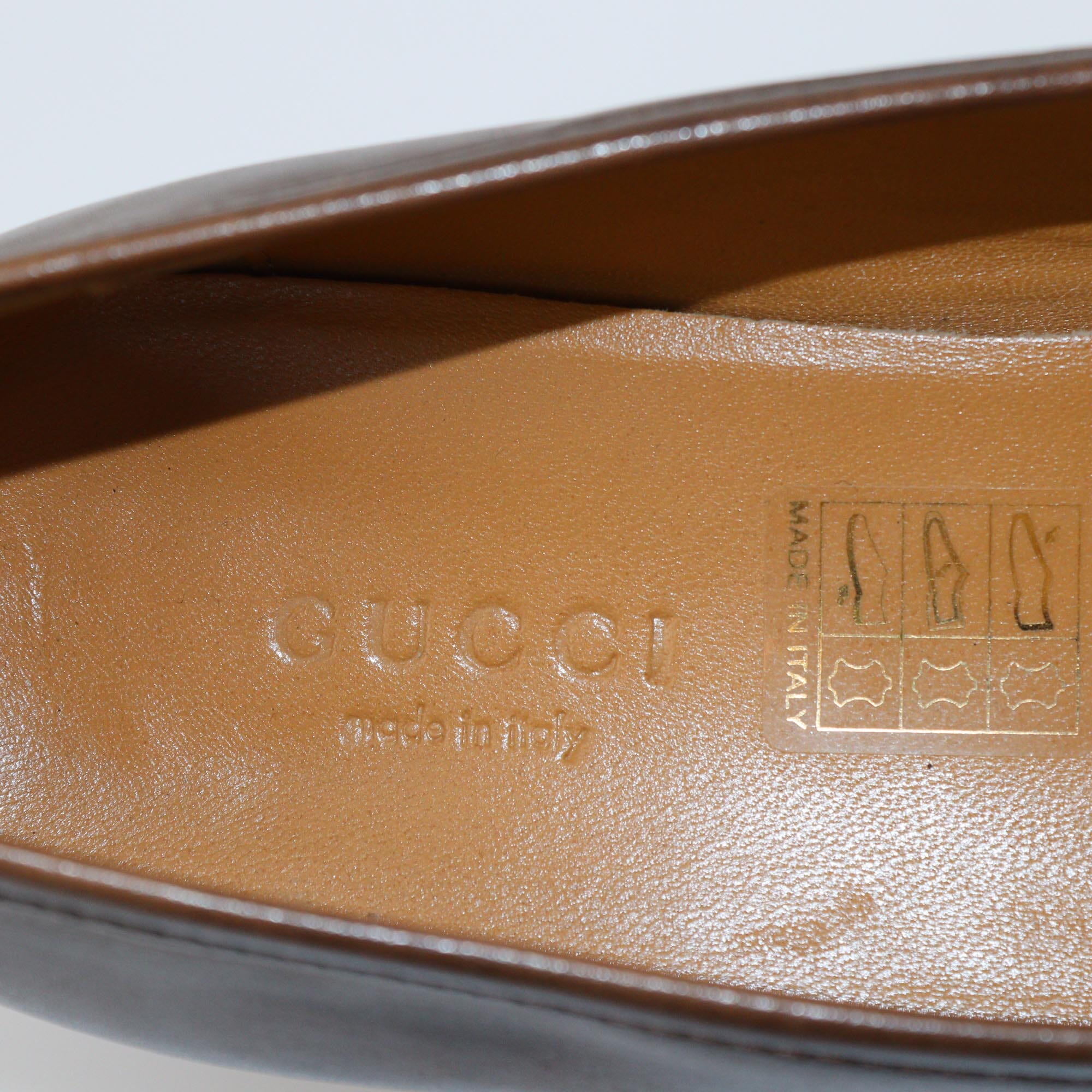 Gucci Black Peyton Web GG Square-Toe Mules Womens Gucci