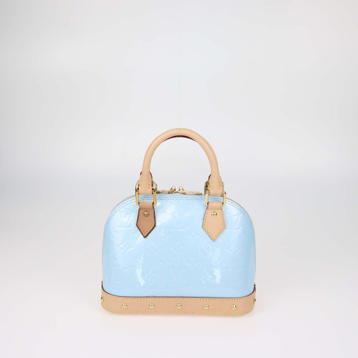 Louis Vuitton Sky Monogram Vernis Alma BB Bag
