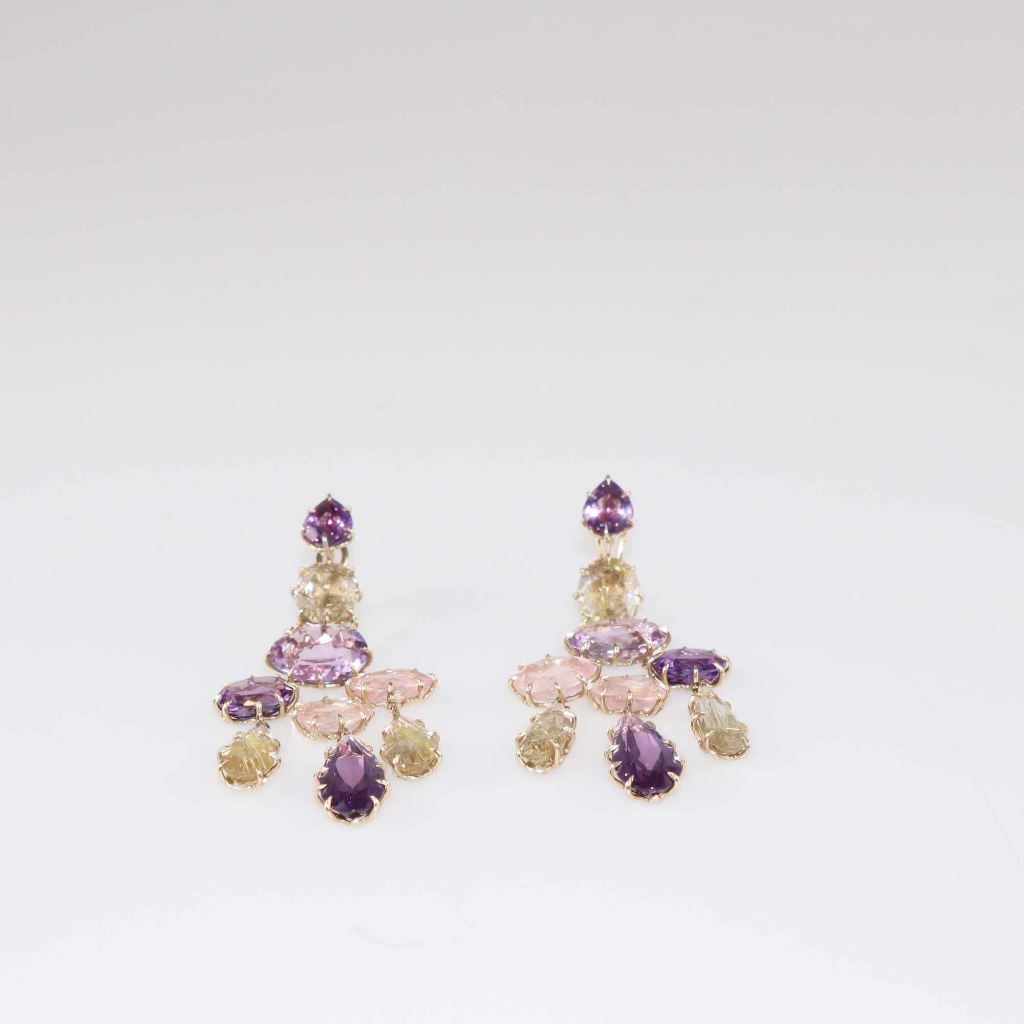 H. Stern Multicolor Gemstone Primavera Earrings Fine Jewellery H. Stern