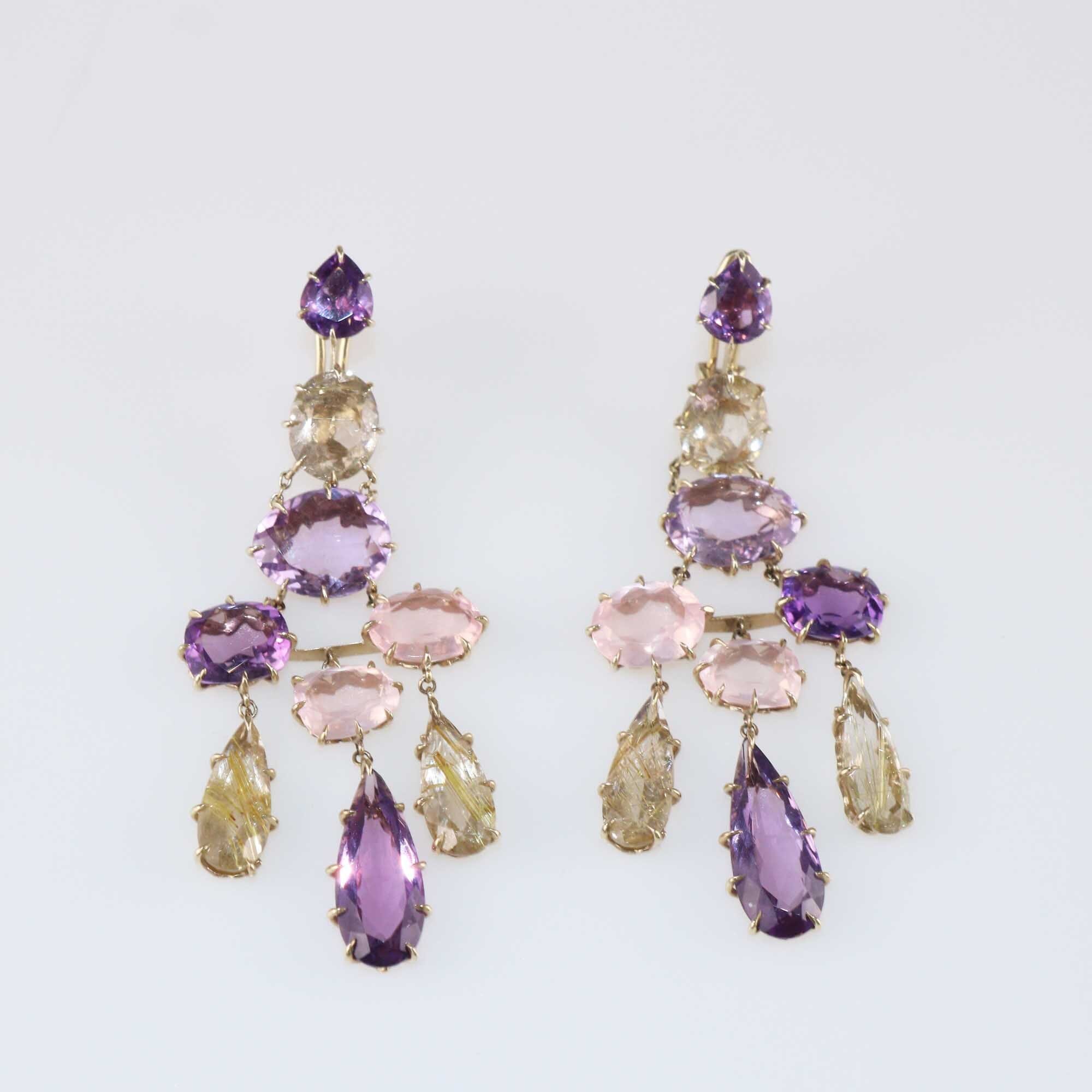 H. Stern Multicolor Gemstone Primavera Earrings Fine Jewellery H. Stern