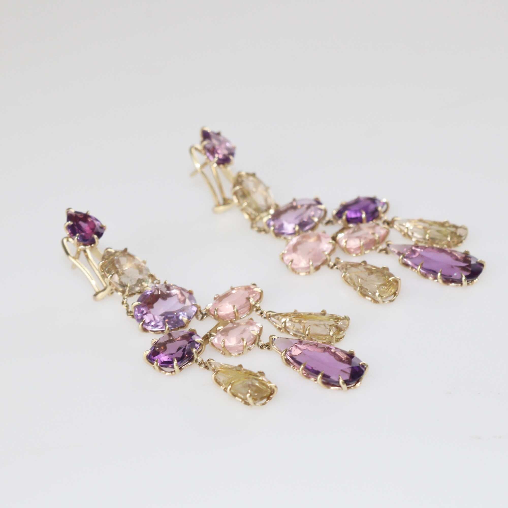 H. Stern Multicolor Gemstone Primavera Earrings Fine Jewellery H. Stern