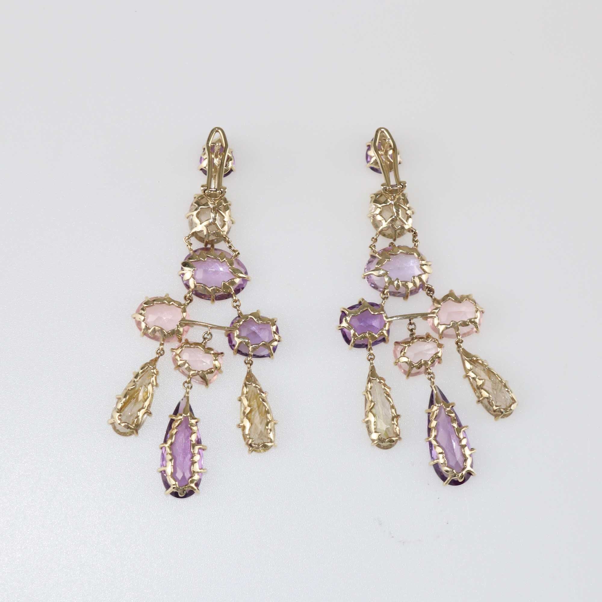 H. Stern Multicolor Gemstone Primavera Earrings Fine Jewellery H. Stern