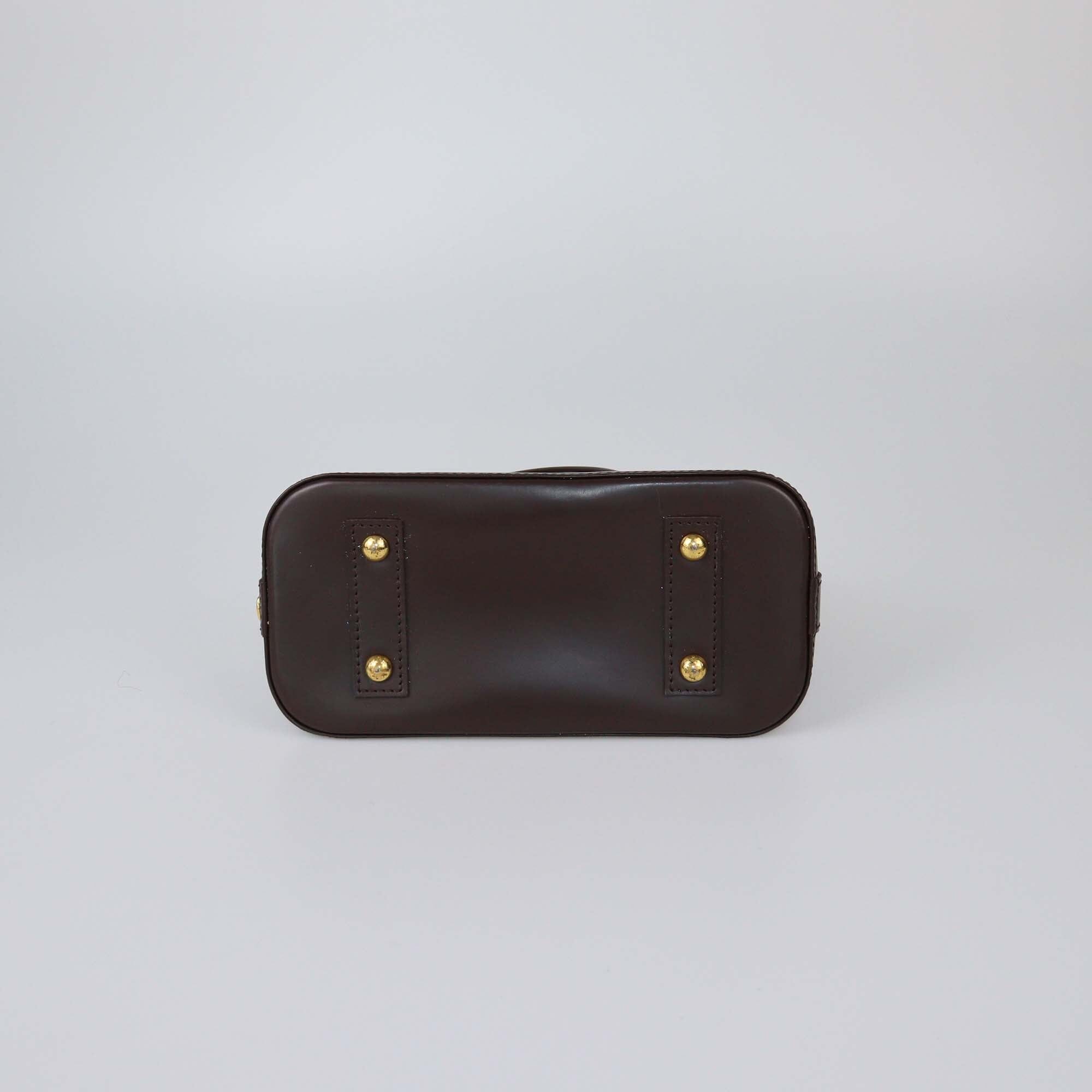 Louis Vuitton Damier Ebene Alma BB Bag Womens Louis Vuitton