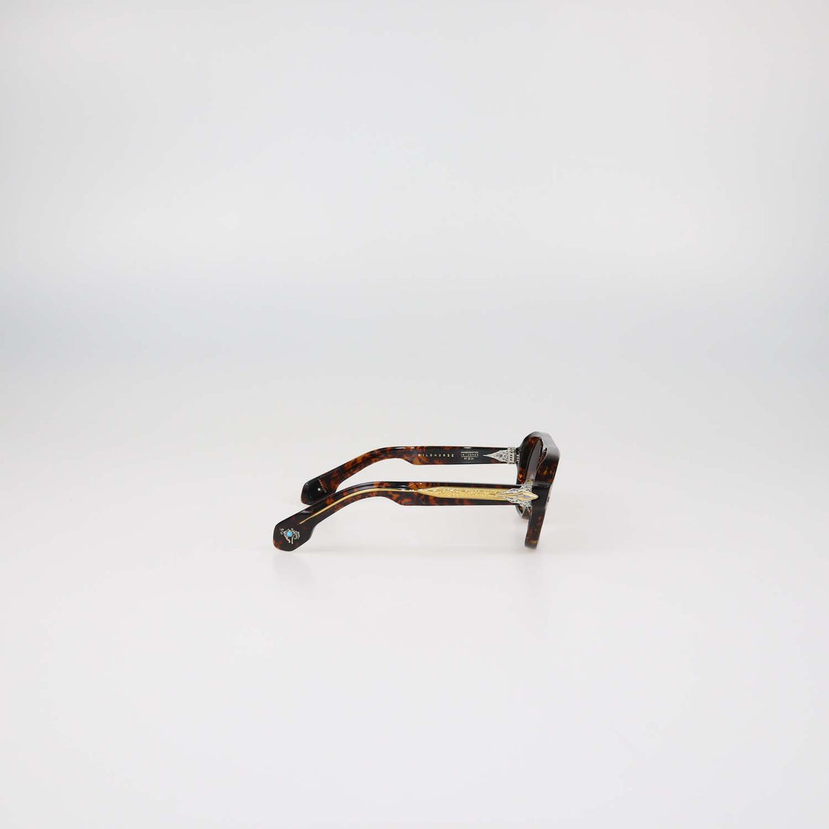 Jacques Marie Mage Brown Tortoise 07/100 Wildhorse Sunglasses