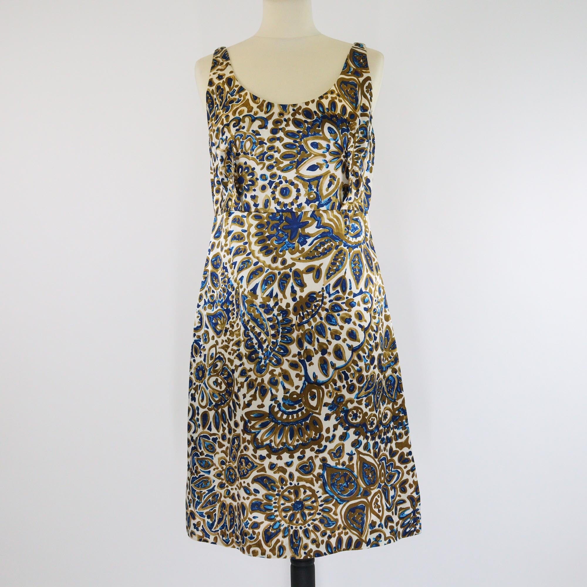 Chloe Multicolor Printed Sleeveless Dress Womens Chloe