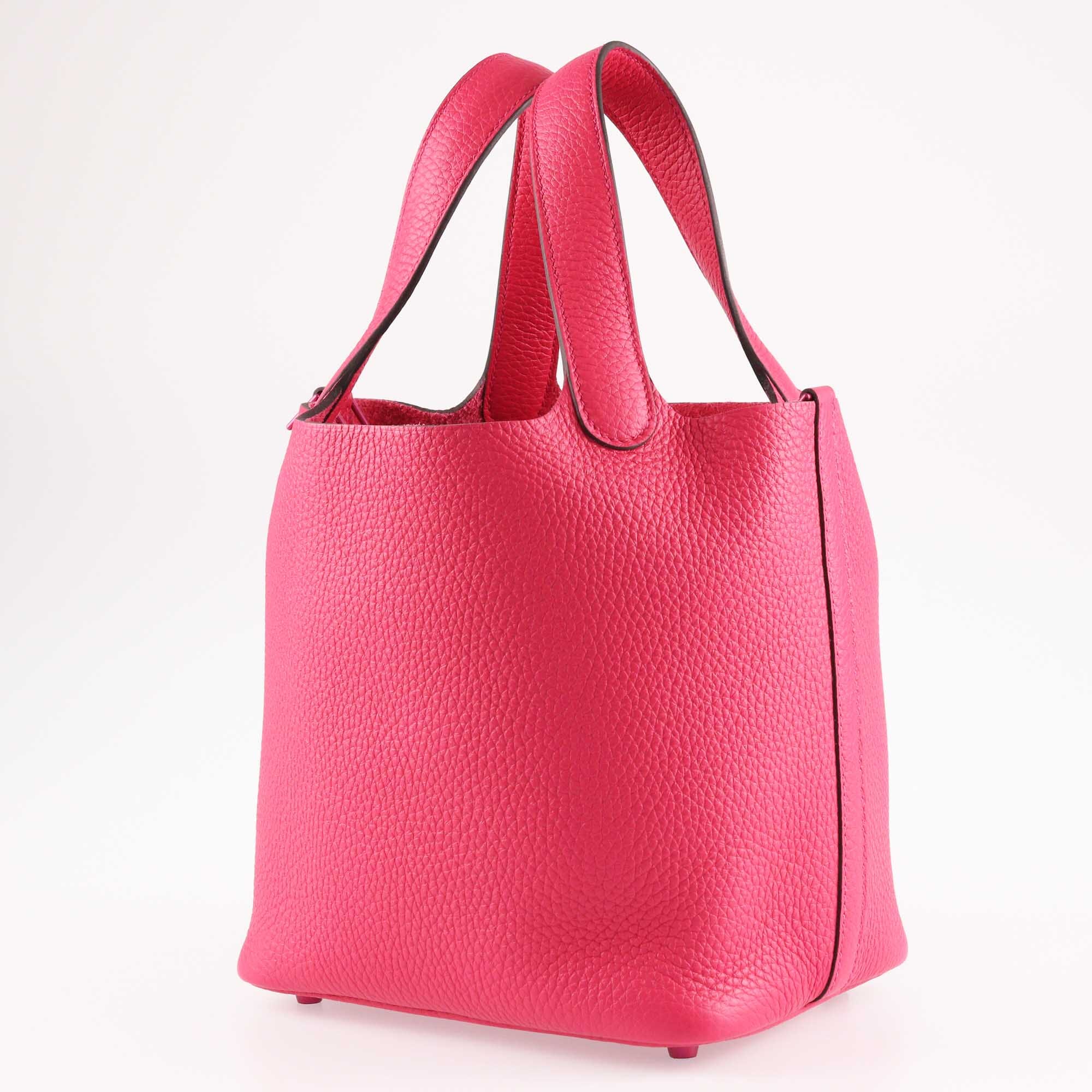 Hermes Rose Mexico Picotin Lock 18 Bags Hermes