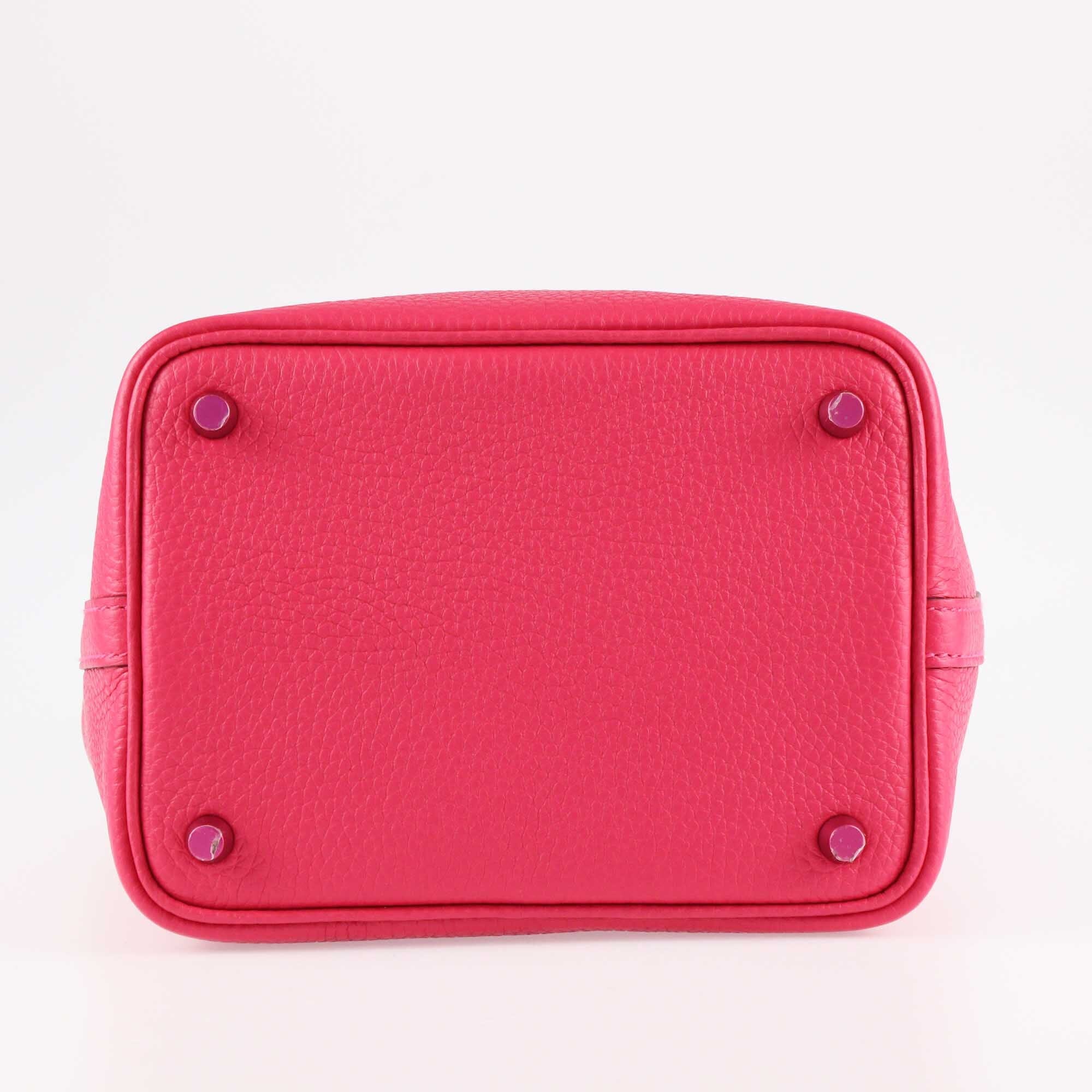 Hermes Rose Mexico Picotin Lock 18 Bags Hermes