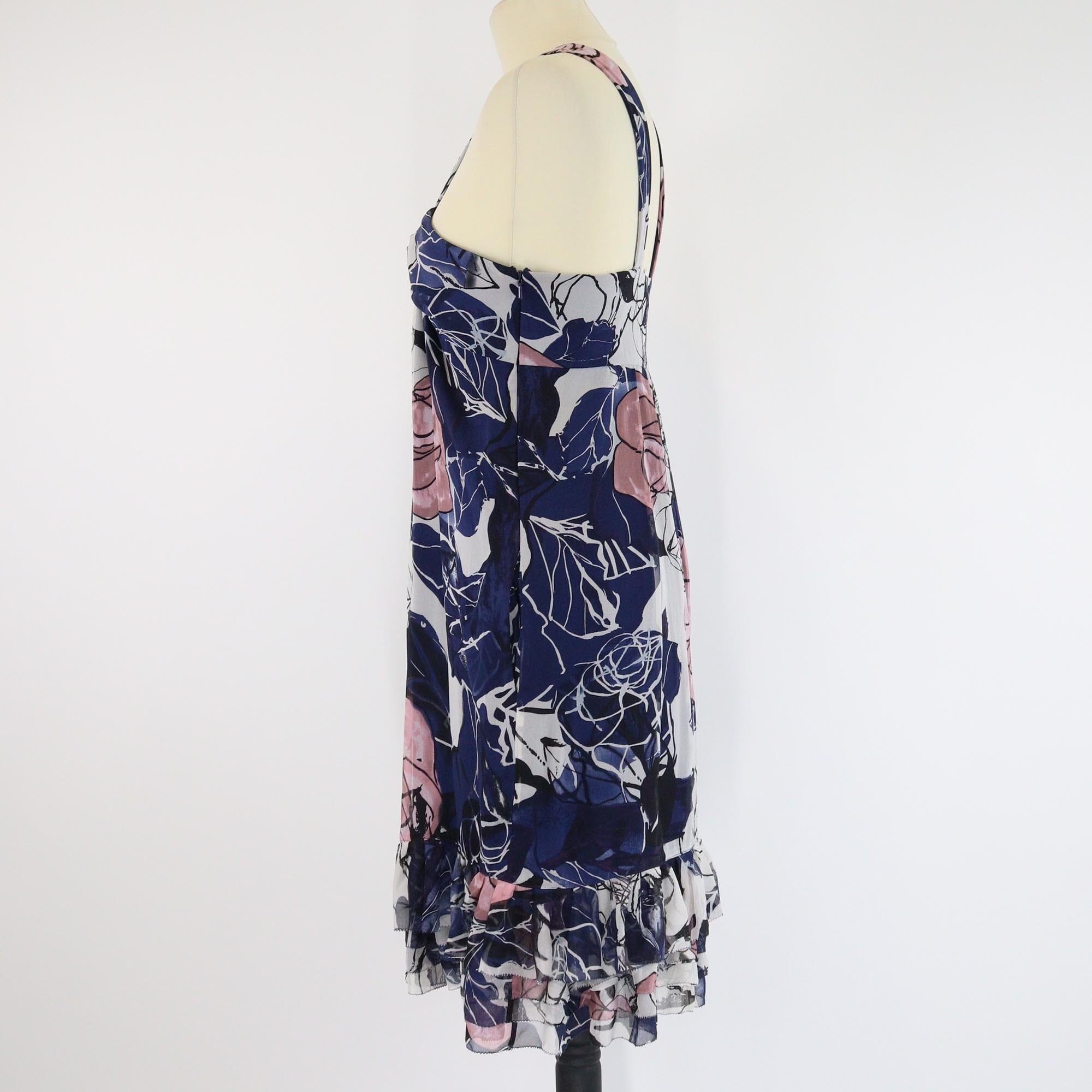 Diane Von Furstenberg Multicolor Floral Print Pilar Dress Womens Diane Von Furstenberg