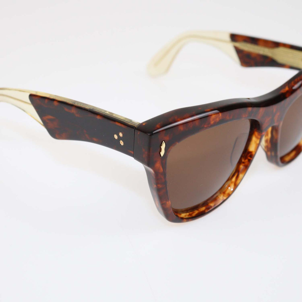 Jacques Marie Mage Brown Tortoise 227/400 Gordon Sunglasses