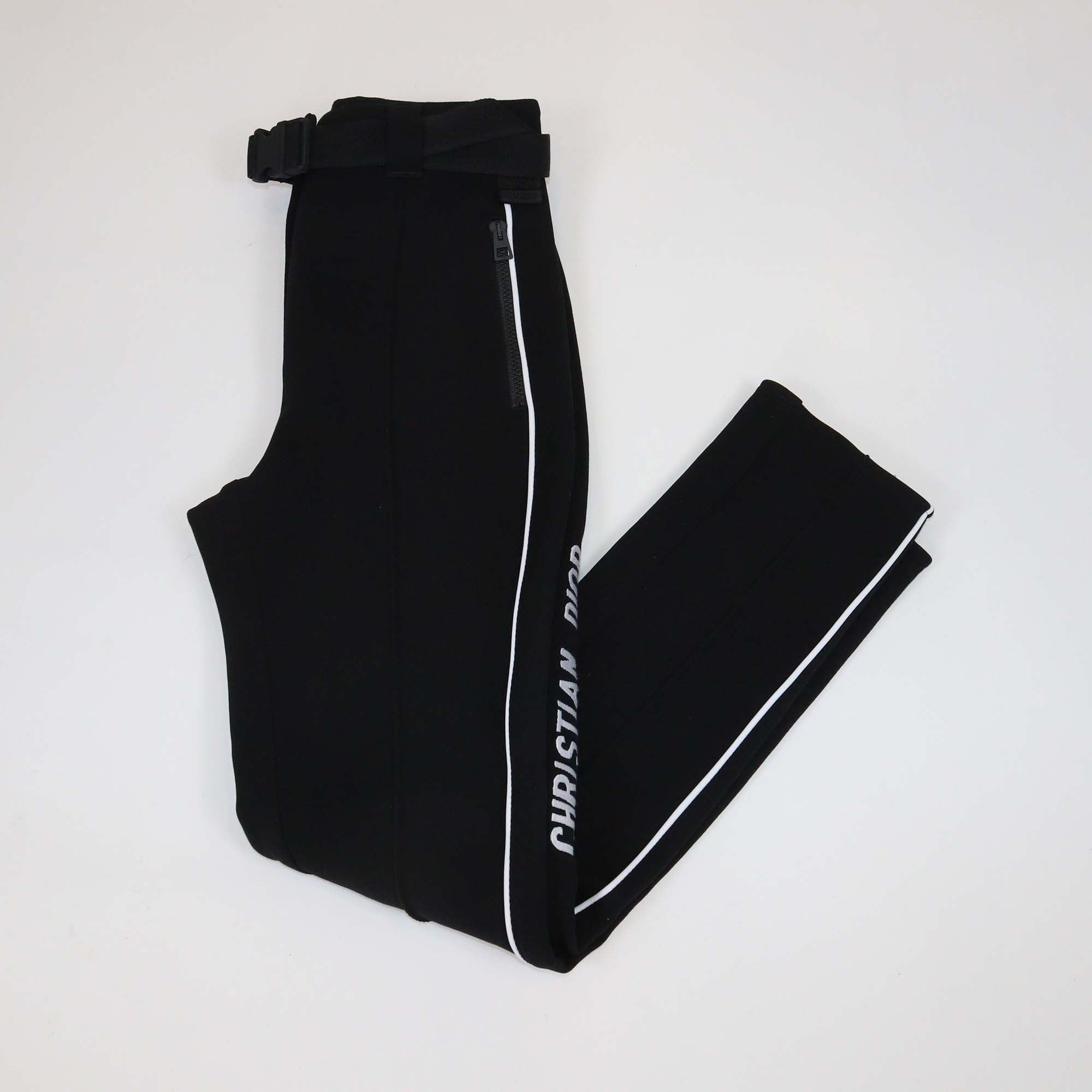 Christian Dior Black Technical Fabric DiorAlps Fitted Ski Pants