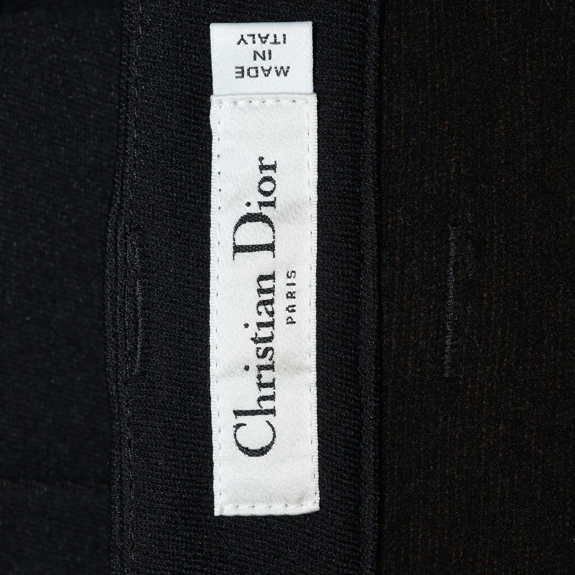 Christian Dior Black Technical Fabric DiorAlps Fitted Ski Pants
