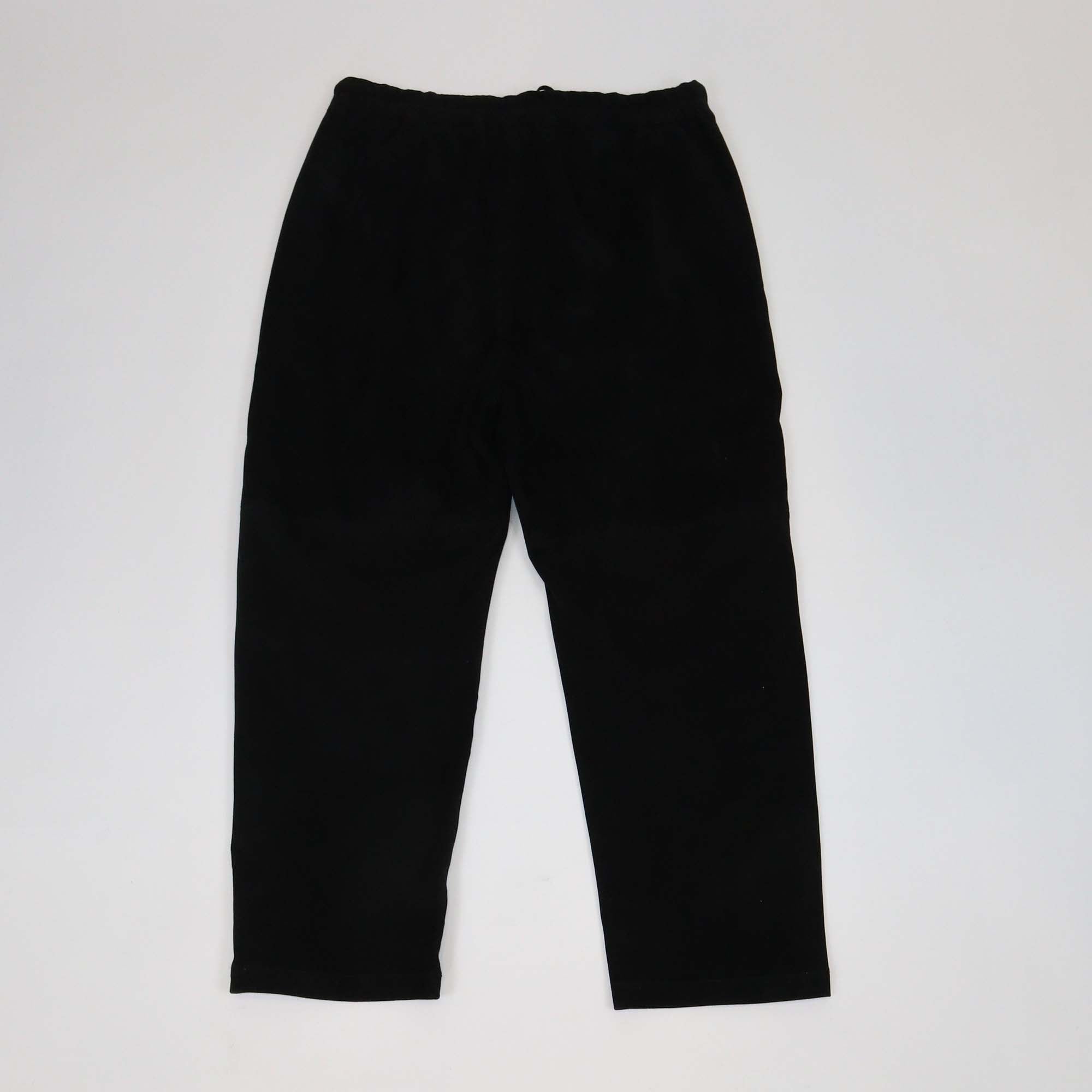 Vince Black Suede Drawstring Pants