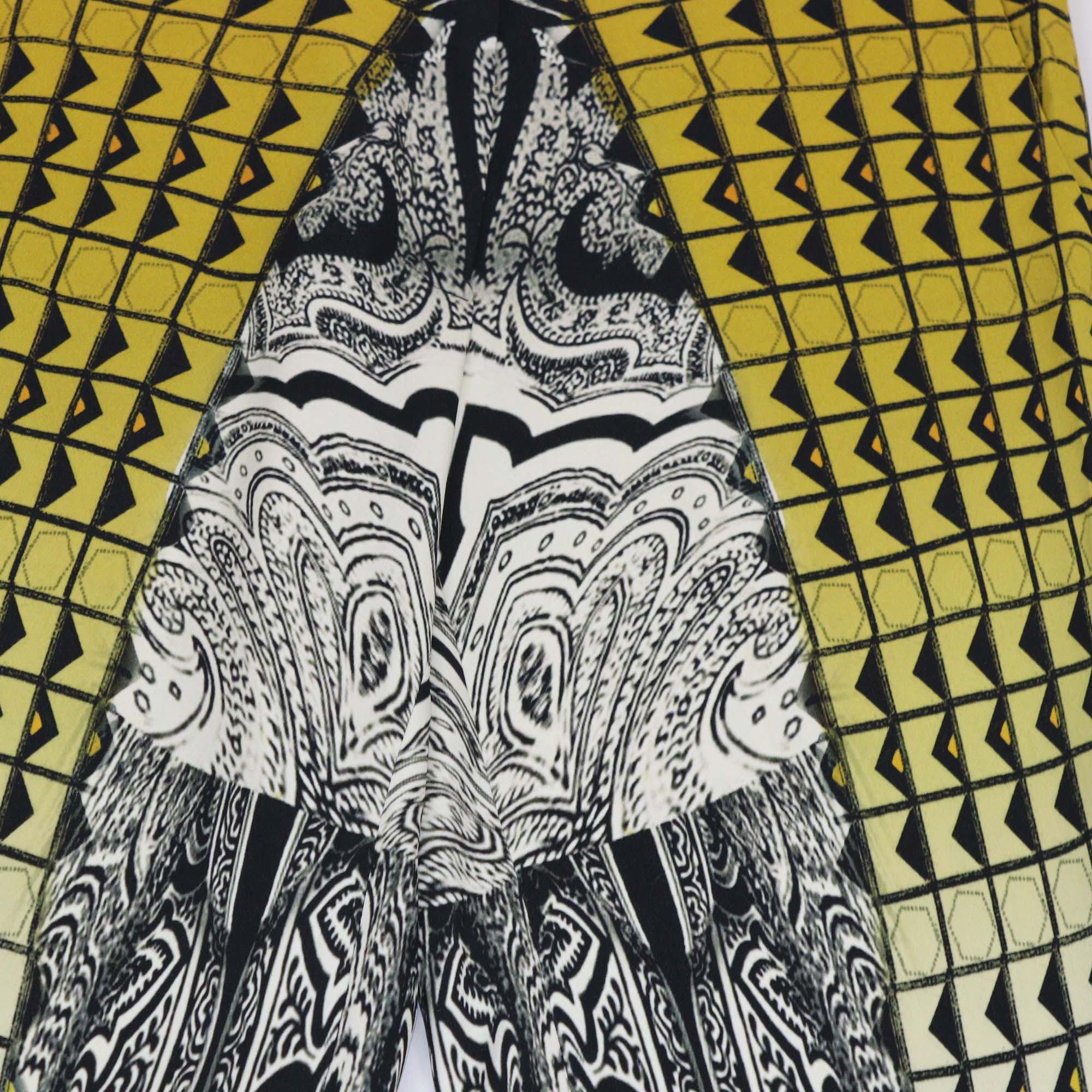 Etro Multicolor Printed Straight Leg Pants