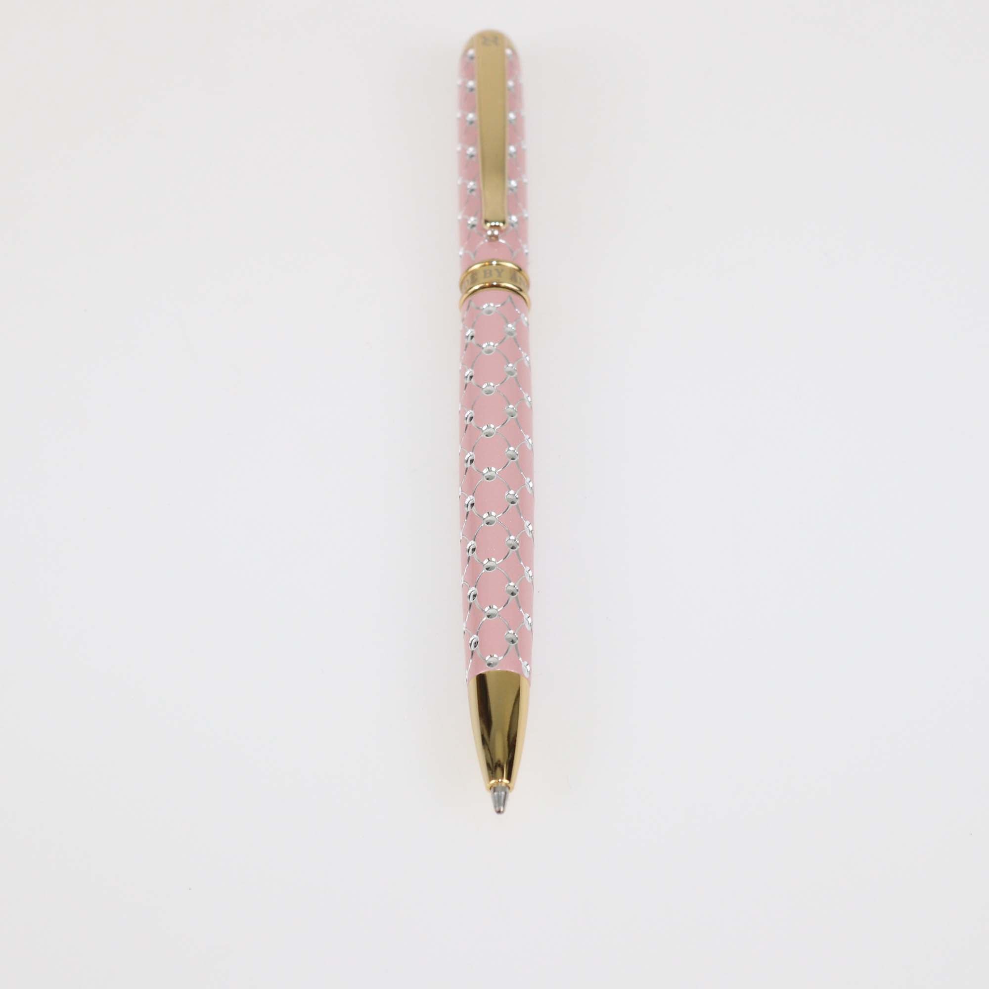Ancora Light Pink/Gold Pen