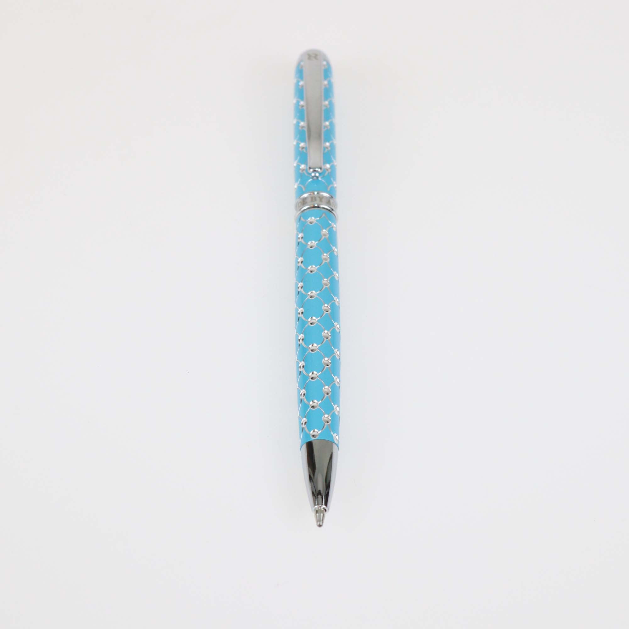 Ancora Light Blue/Silver Pen