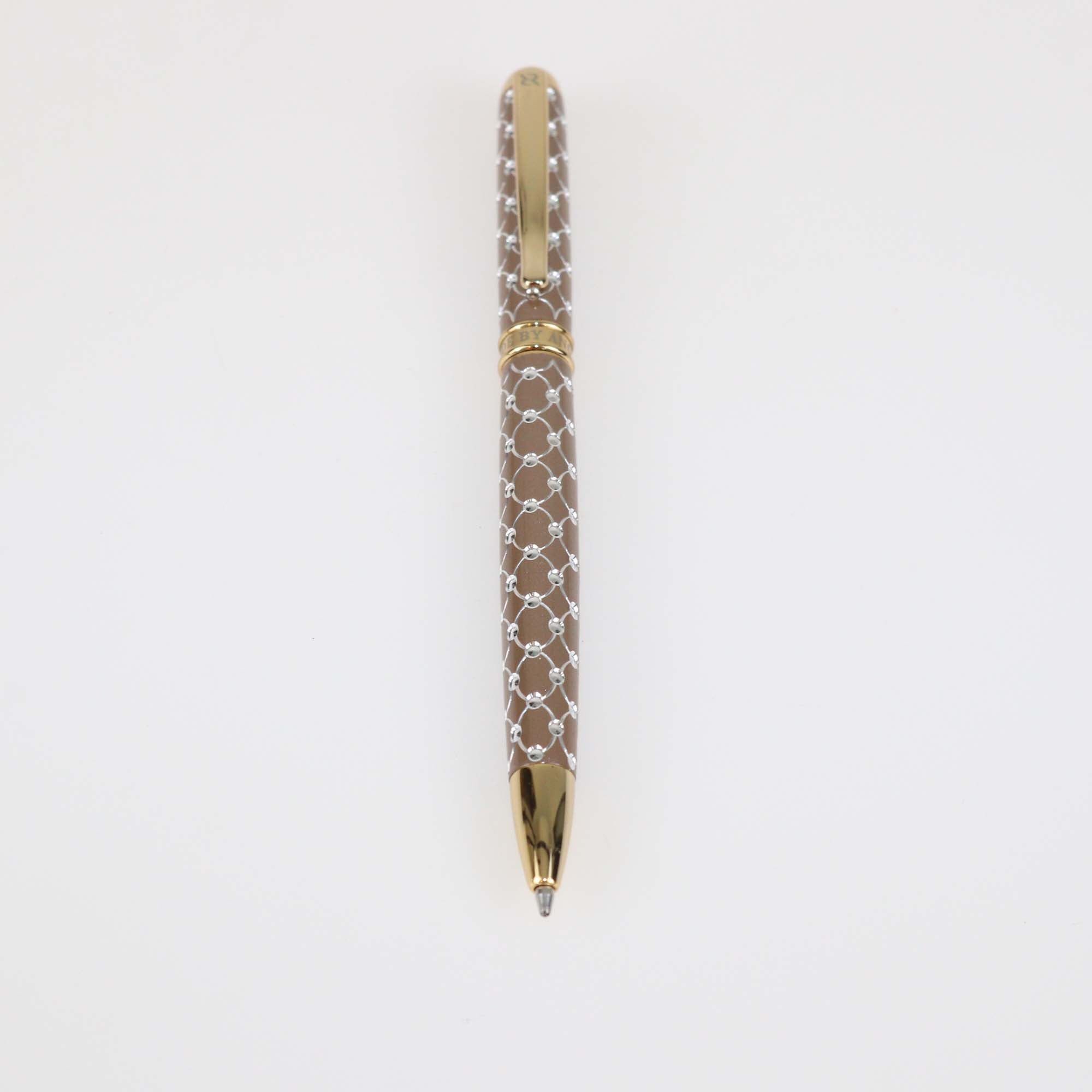 Ancora Brown/Gold Pen