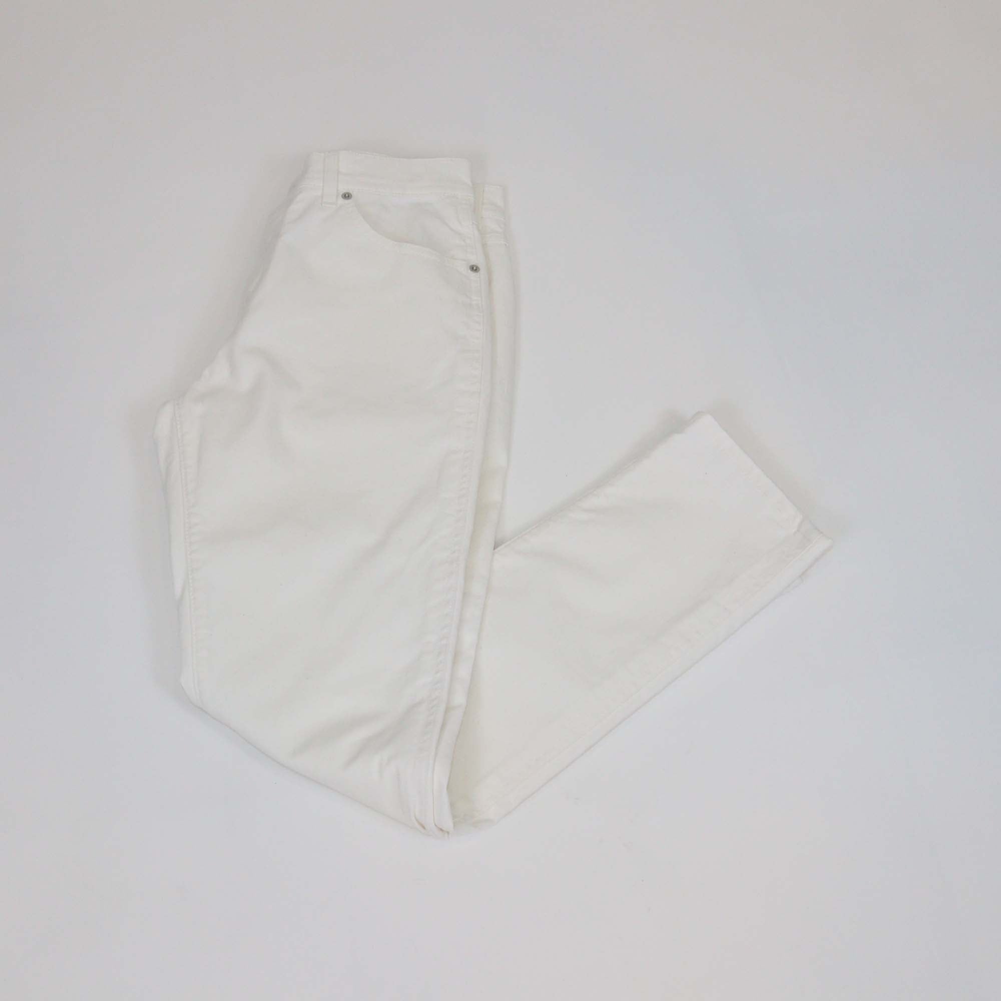 Tom Ford White Denim Straight Leg Pants