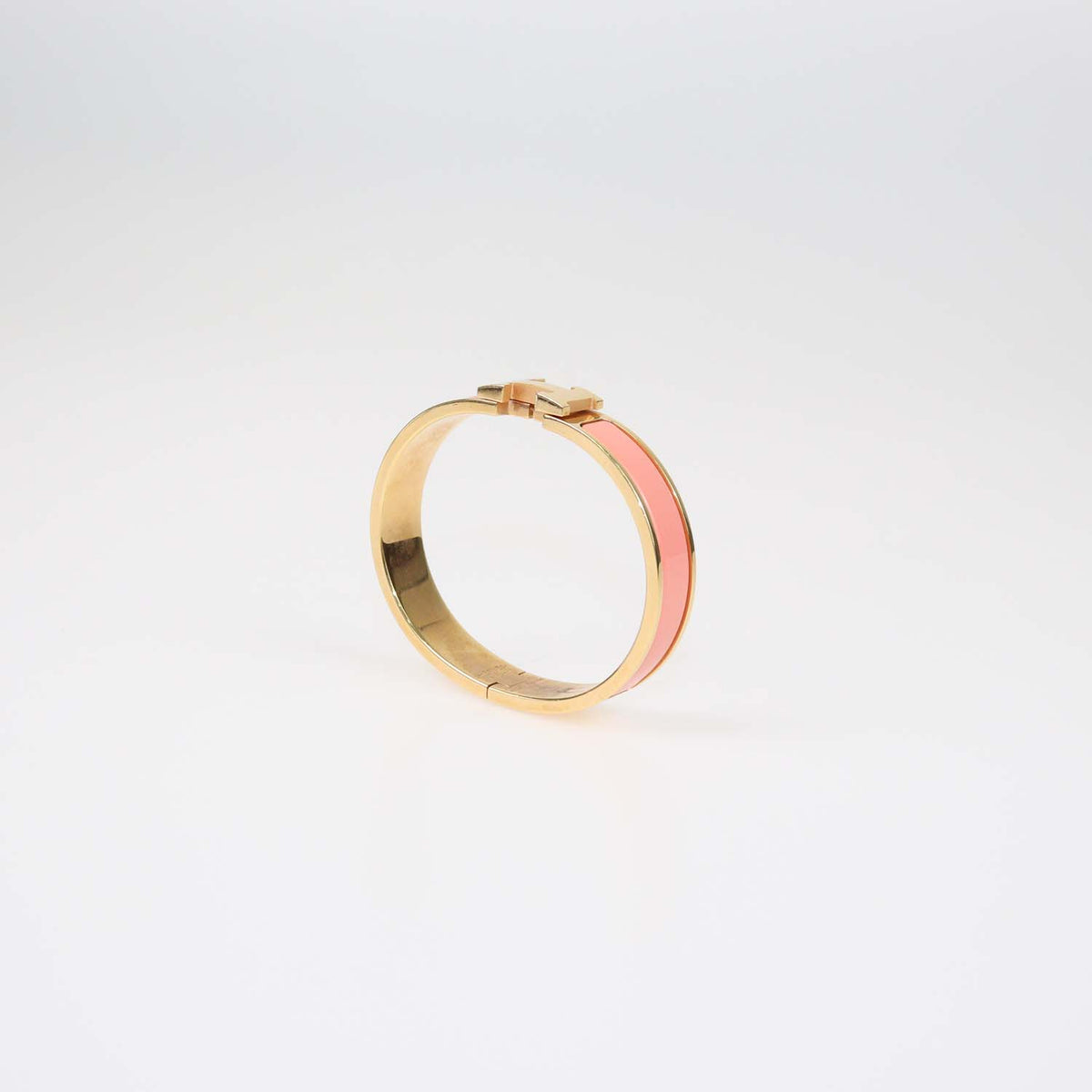 Hermes Gold,Papeye Enamel Clic H PM Bracelet