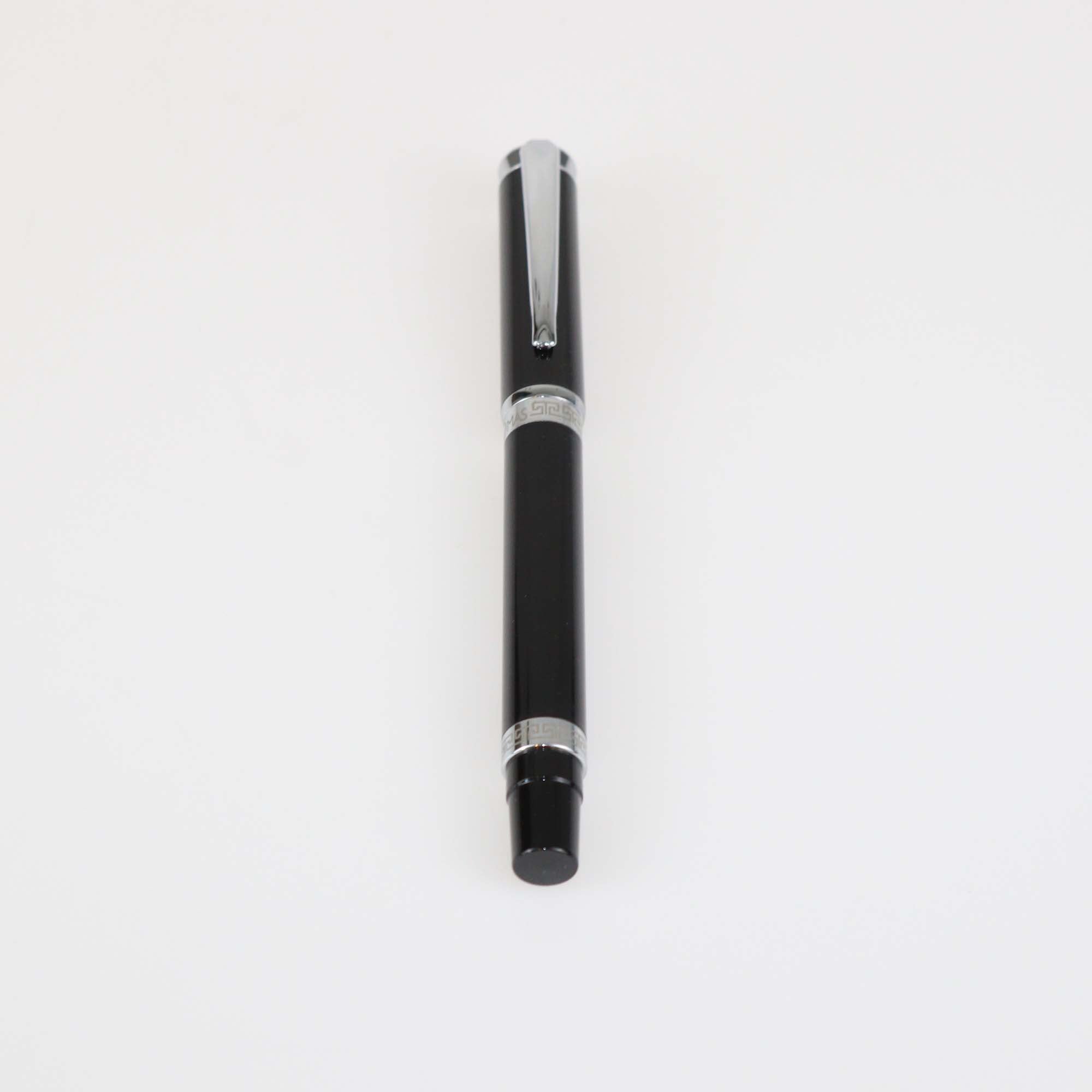 Omas Black/Silver Century Pen