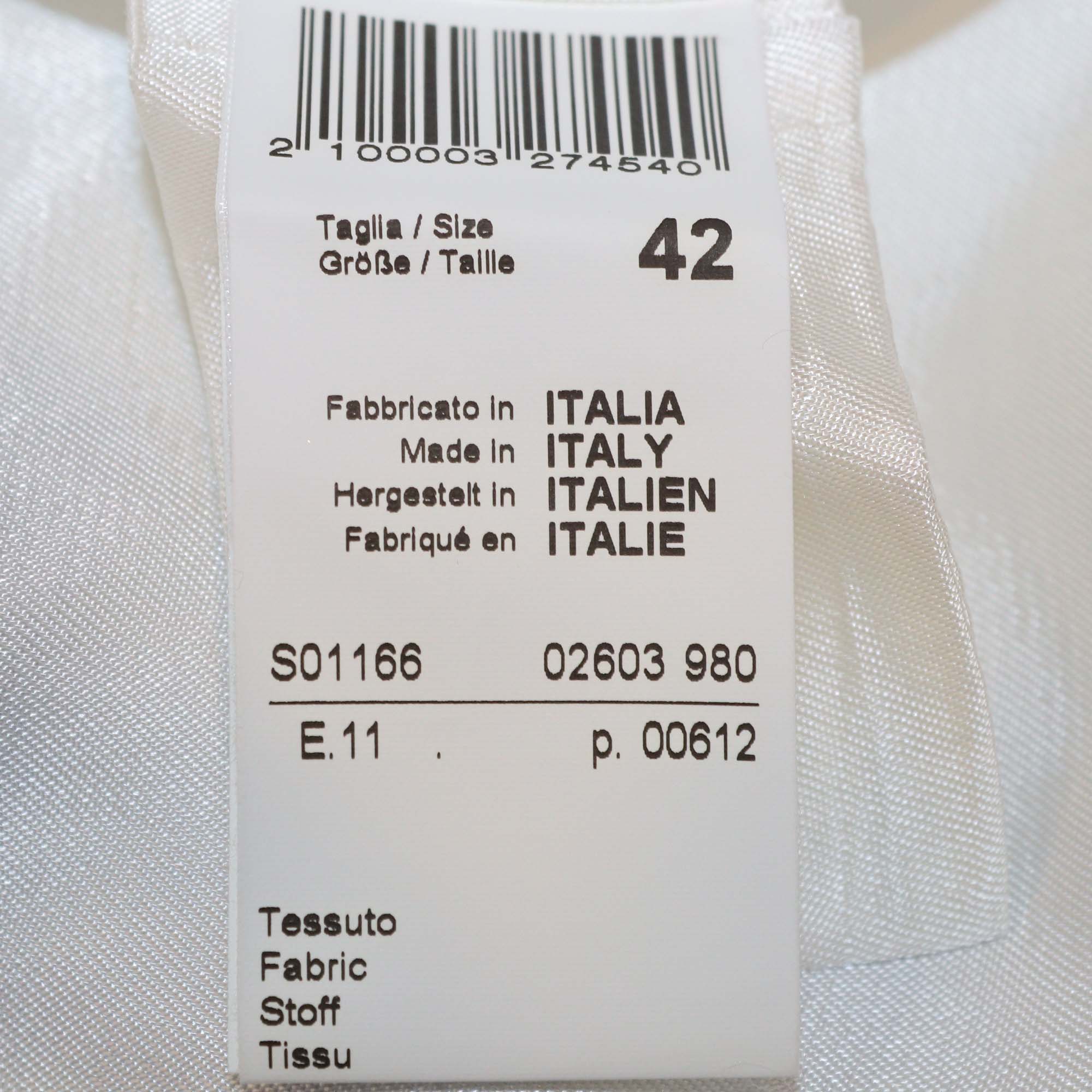 Peserico Light Blue Linen Single Breasted Blazer & Trouser Set