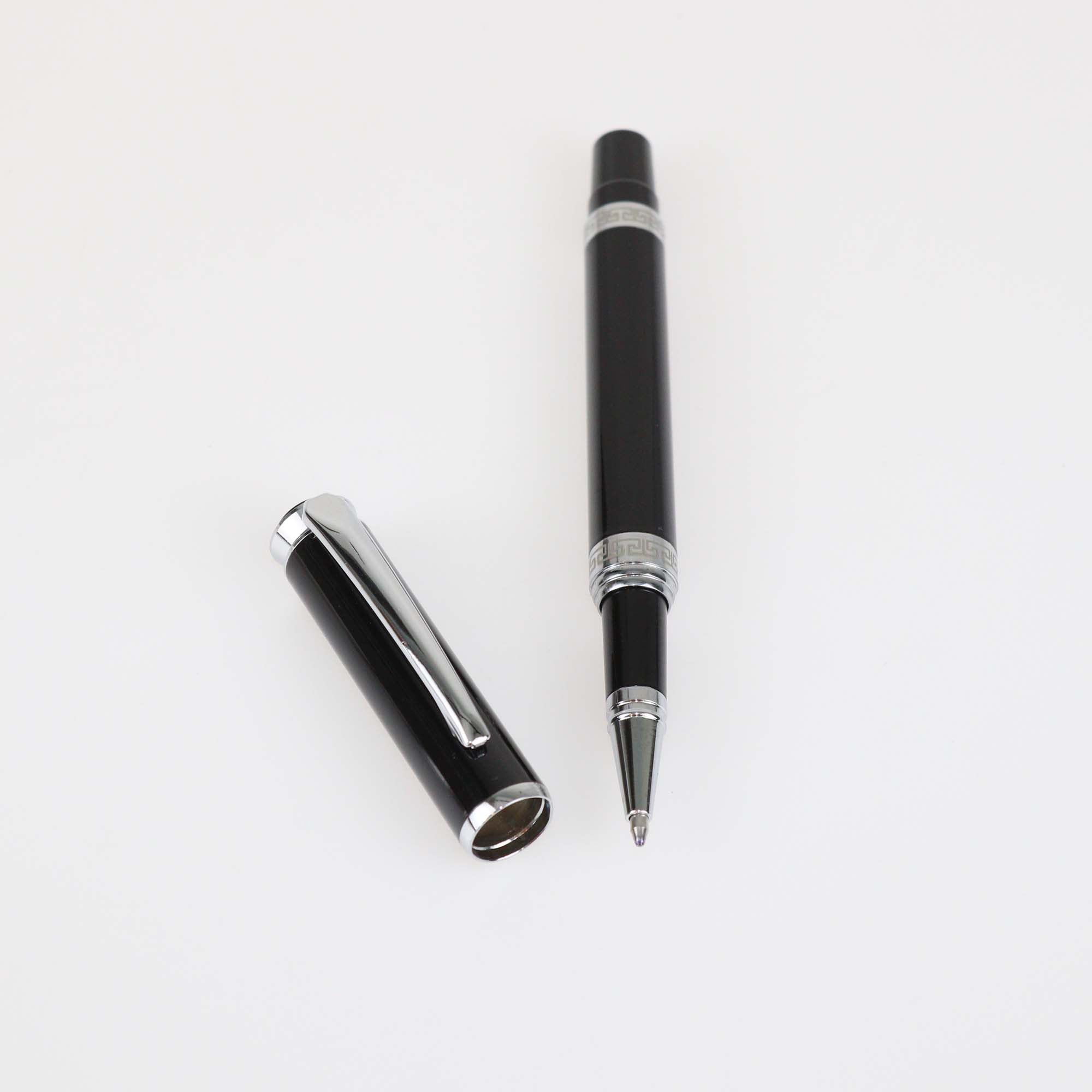 Omas Black/Silver Century Pen