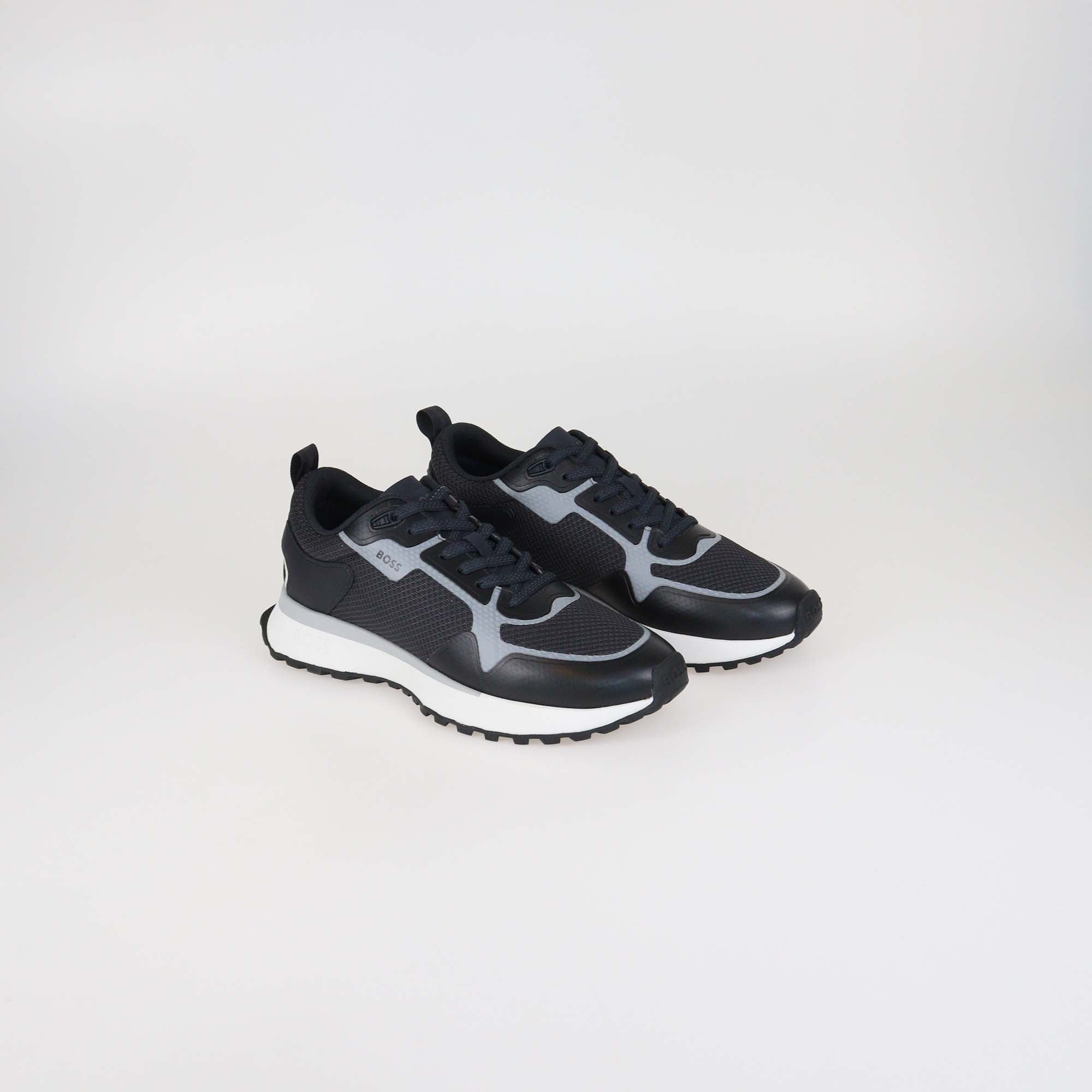 Boss Black Knit Mesh Jonah Runn Sneakers