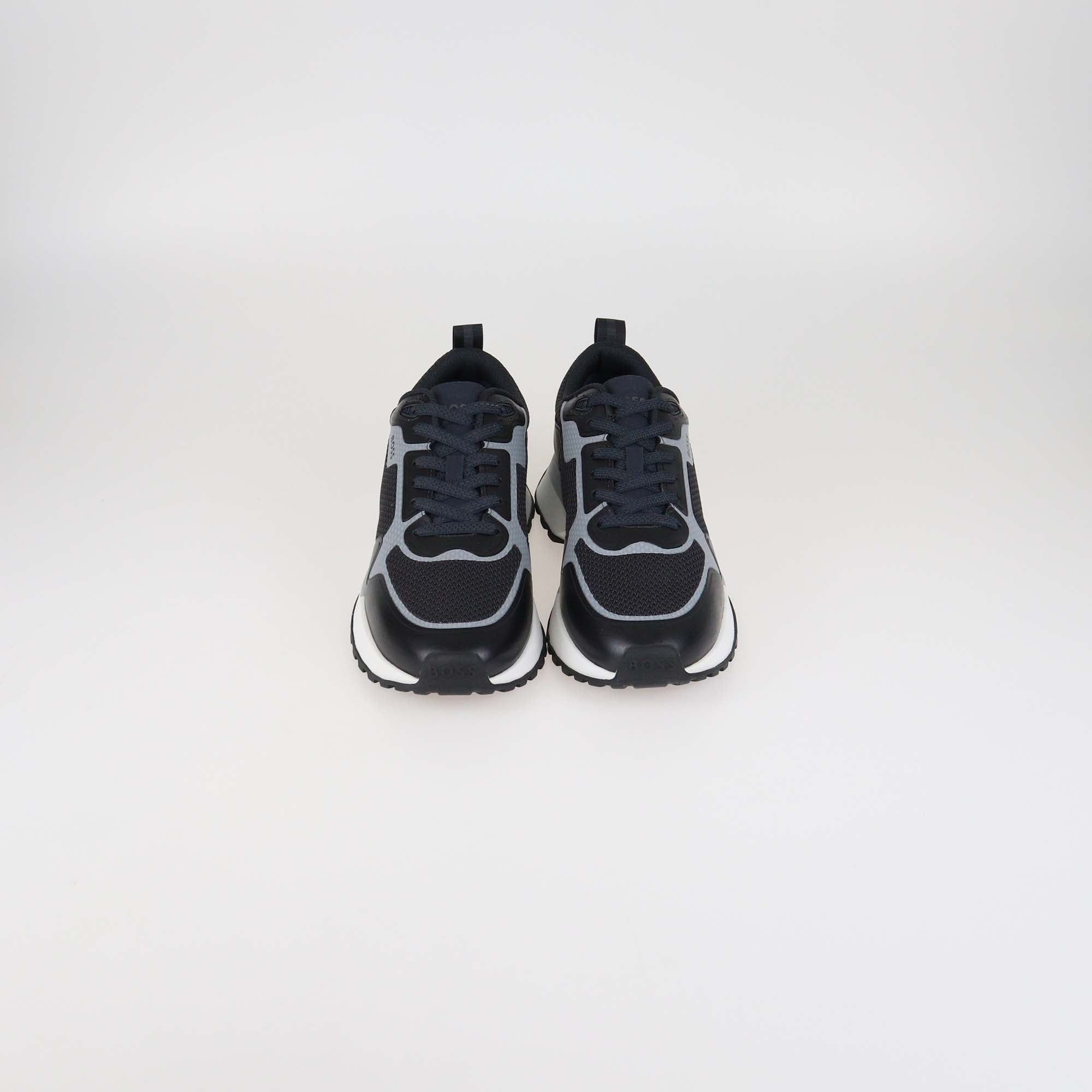 Boss Black Knit Mesh Jonah Runn Sneakers