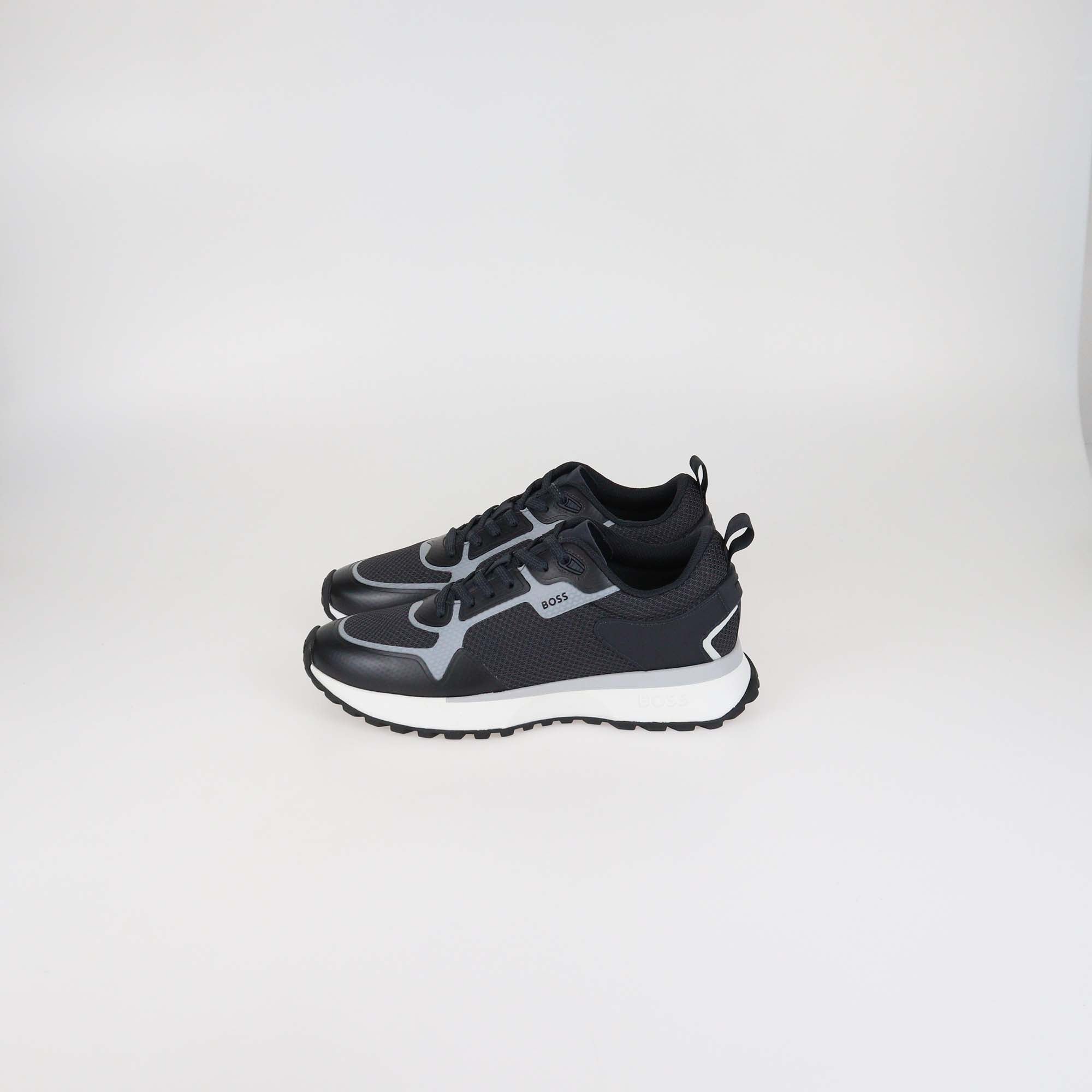 Boss Black Knit Mesh Jonah Runn Sneakers