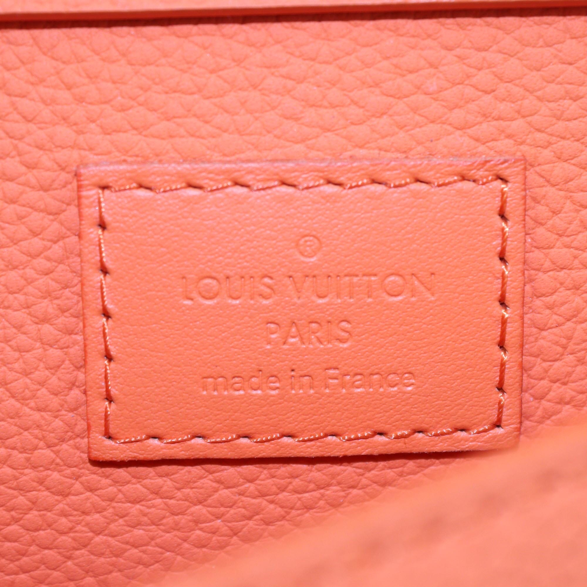 Louis Vuitton Orange LV Aerogram Slingbag Womens Louis Vuitton