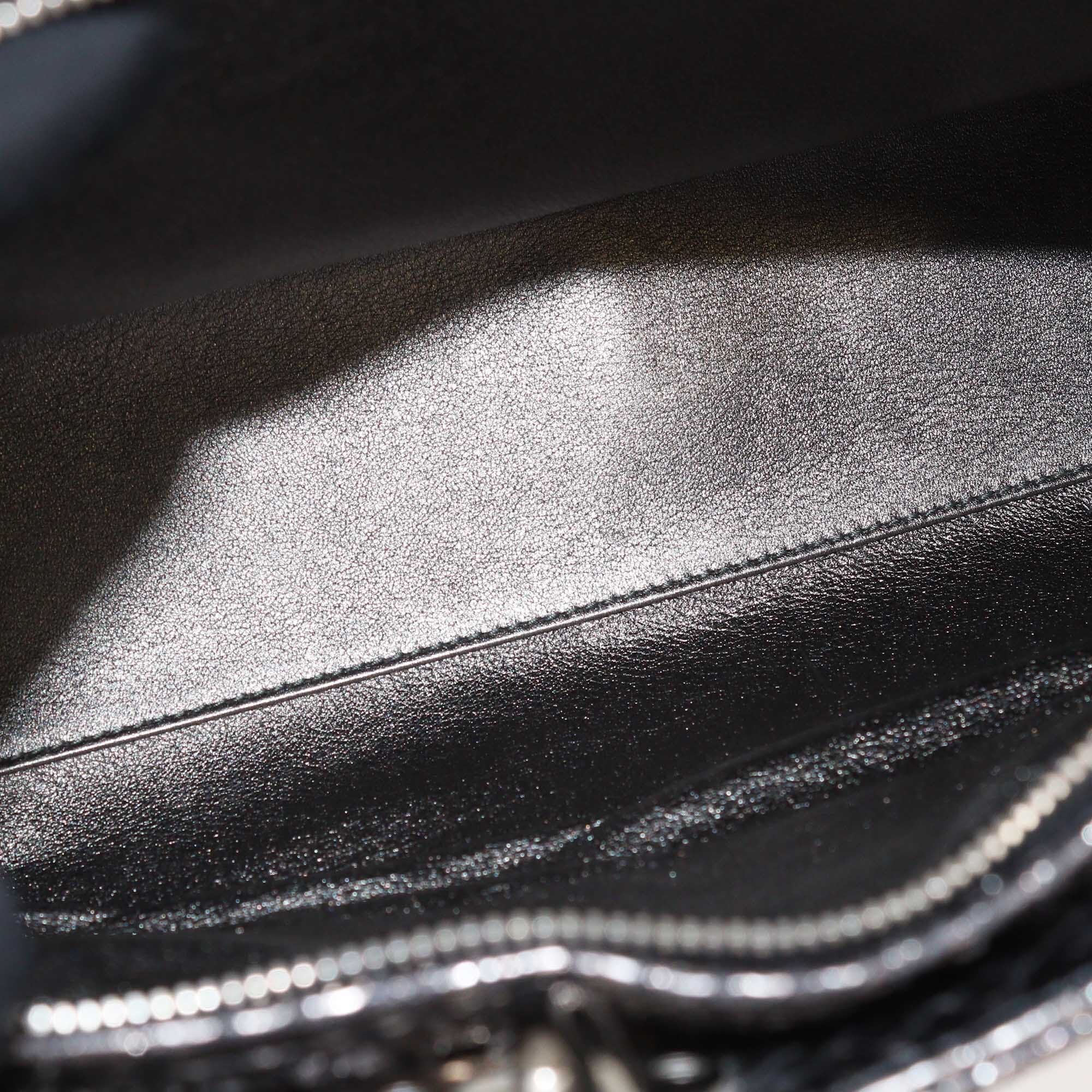 Dior Metallic Cannage Snakeskin Large Limited Edition Lady Dior Tote Bags Christian Dior