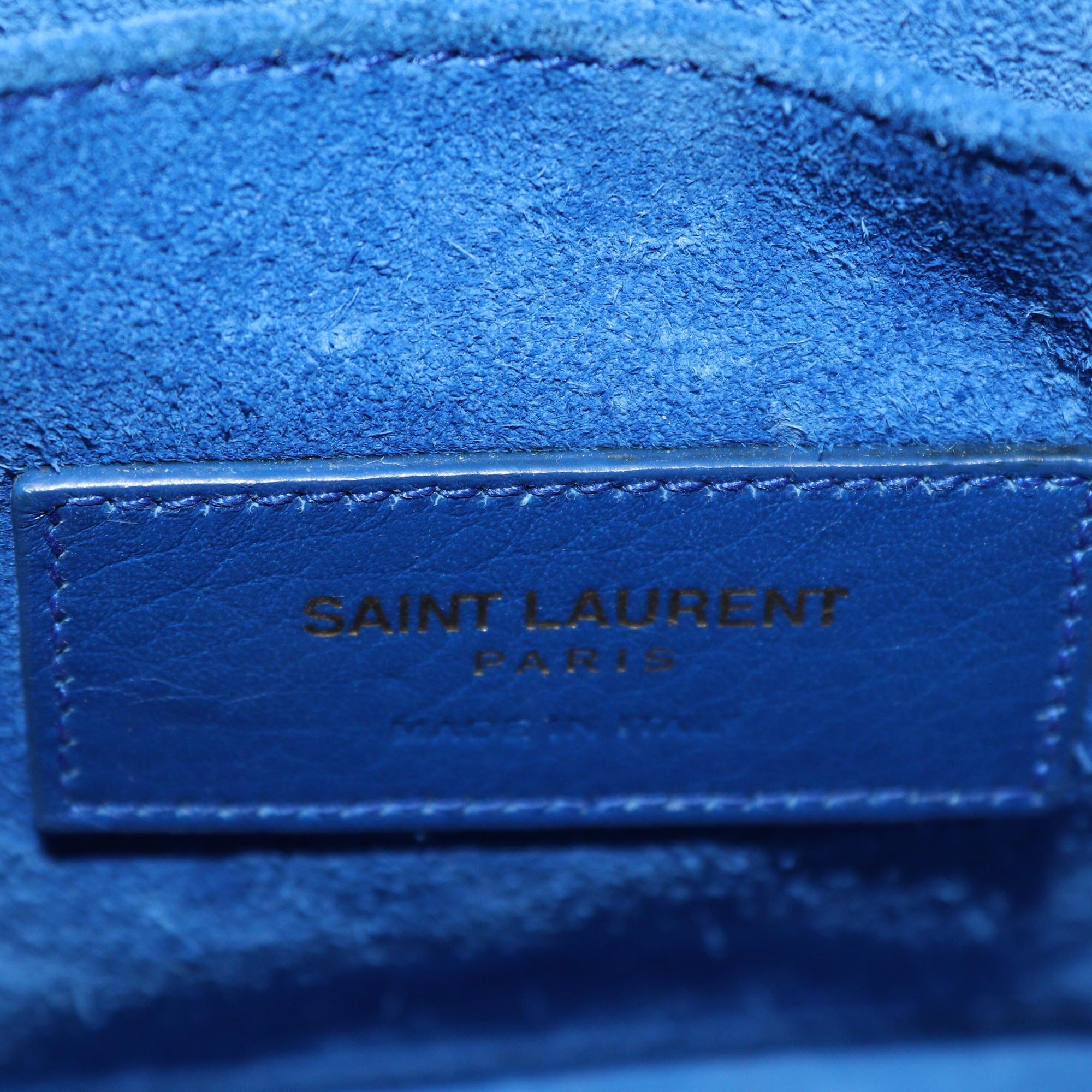 Saint Laurent Blue Nano Classic Sac De Jour Tote Womens Saint Laurent