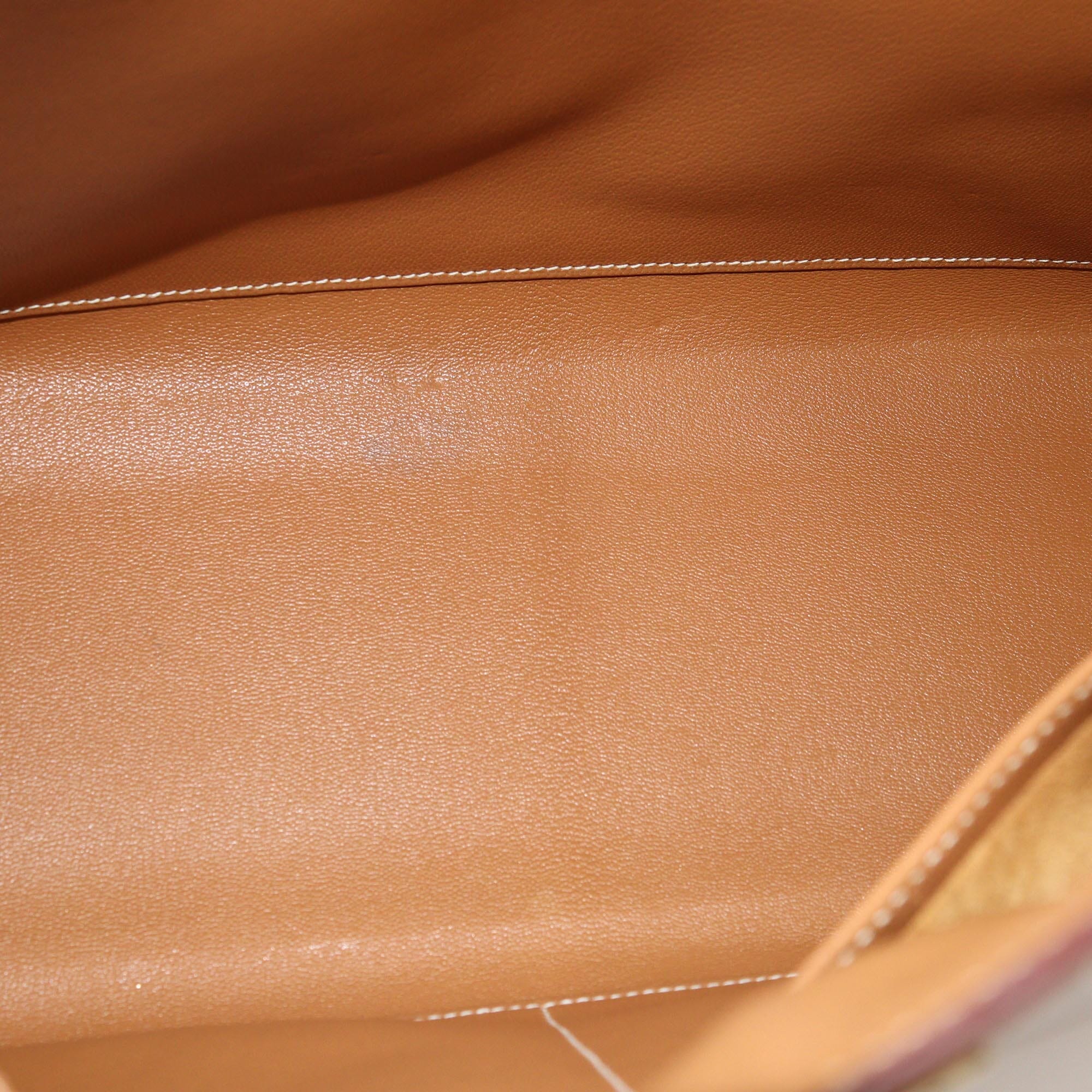 Hermes Natural Chamonix Kelly Sellier 35 GHW Womens Hermes