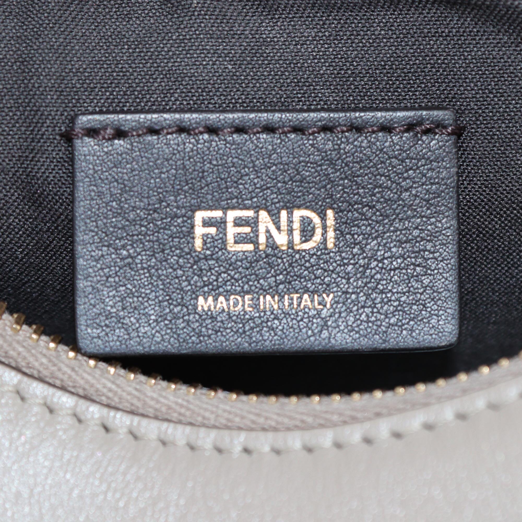 Fendi Beige Mini Fendigraphy Bag Womens Fendi