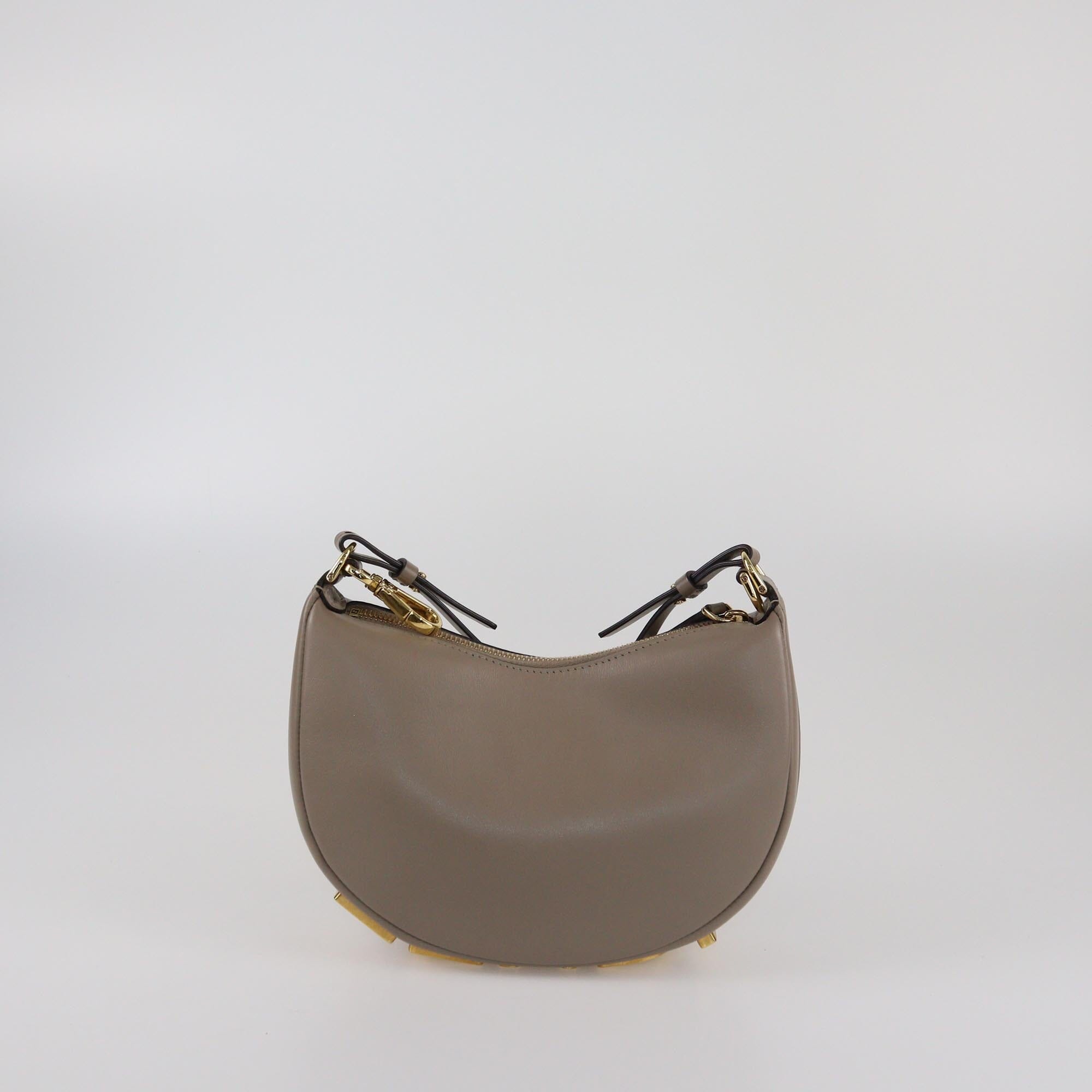 Fendi Beige Mini Fendigraphy Bag Womens Fendi