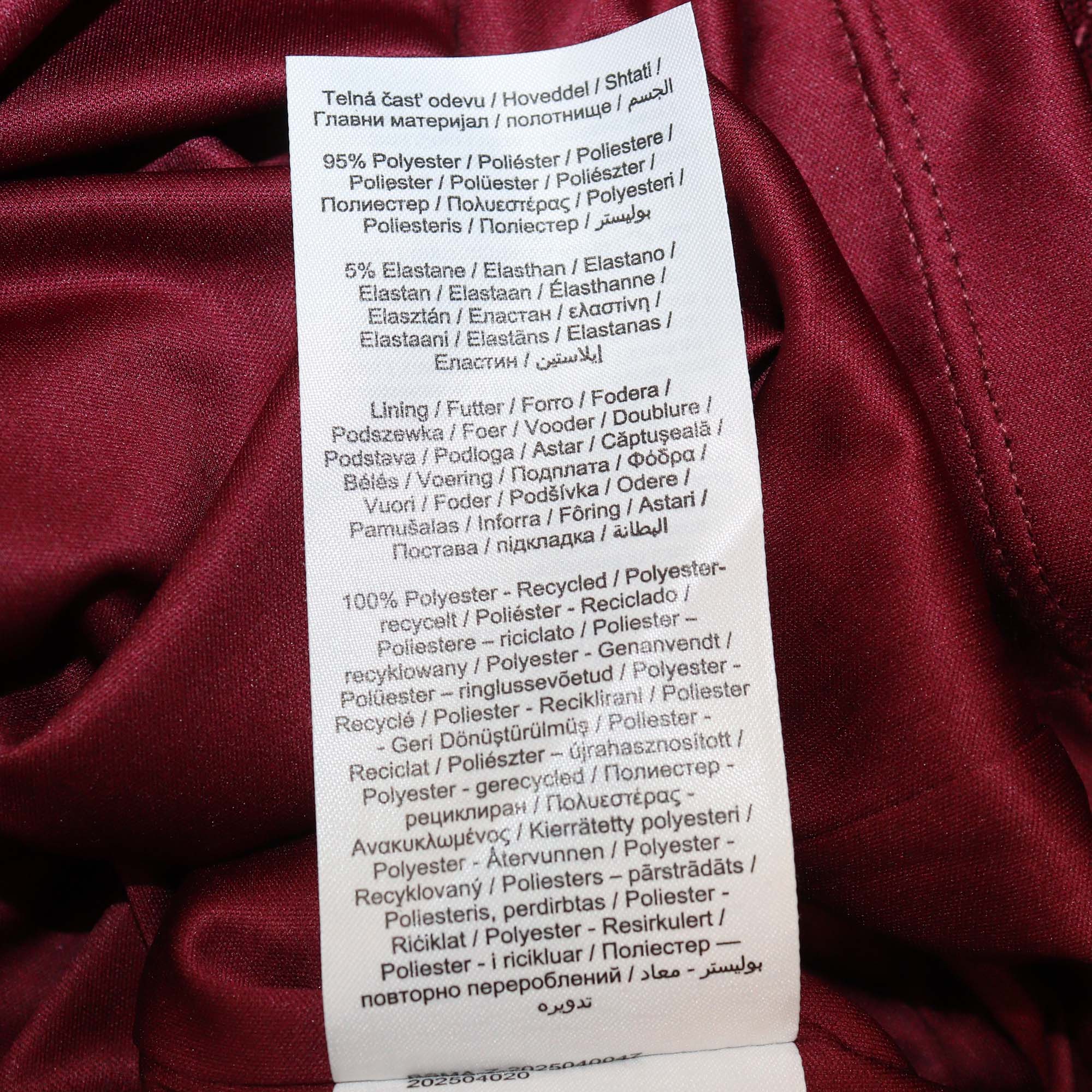 Y.A.S Burgundy Sequin Fringed Yastio Midi Dress