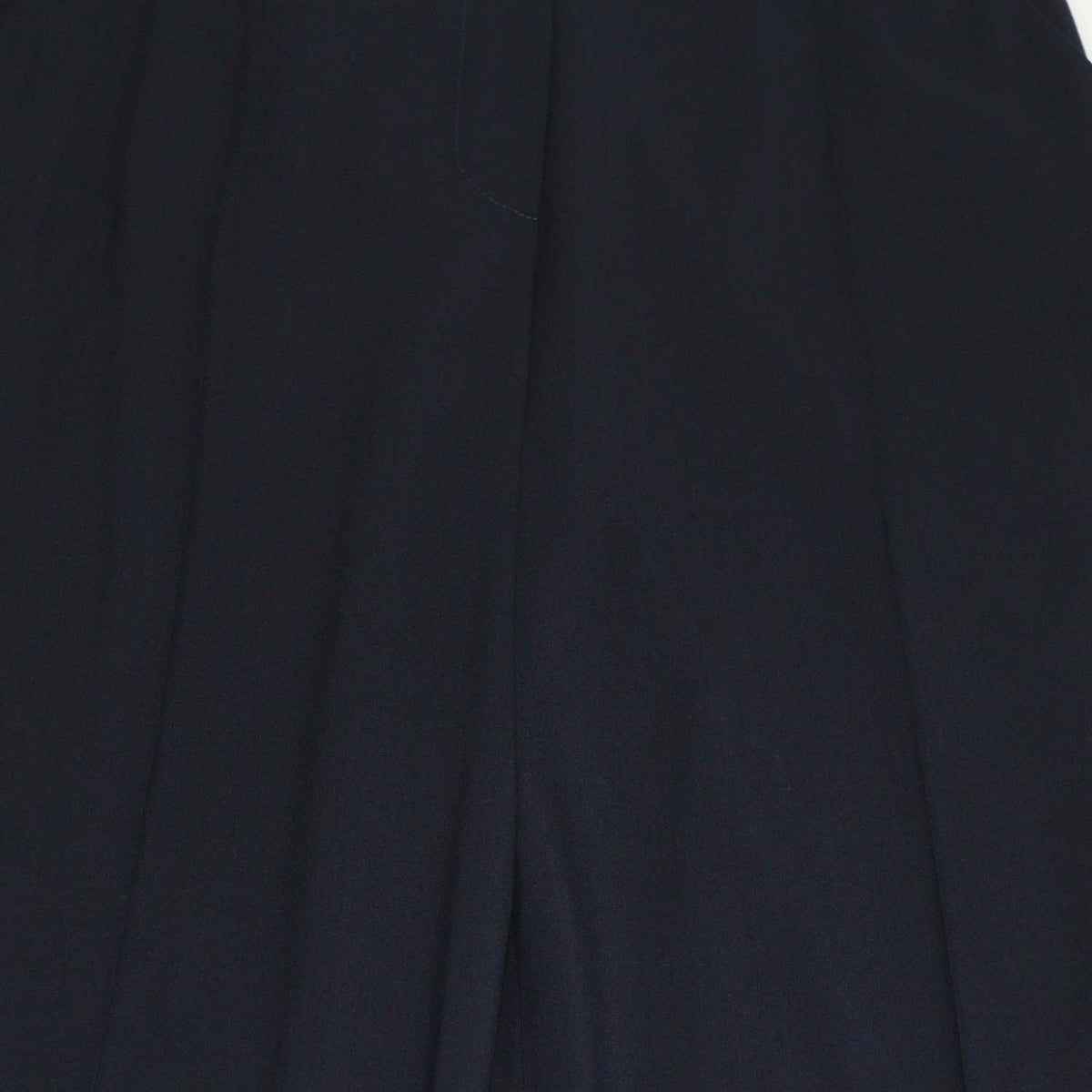 Loro Piana Navy Blue Cashmere Blend Straight Leg Elias Trousers