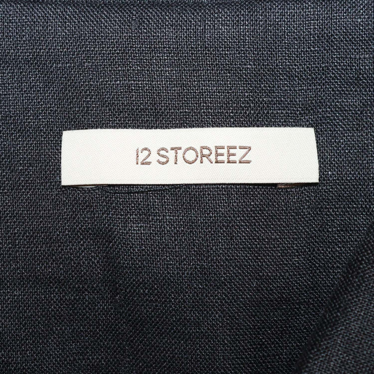 12 Storeez Black Linen Long Sleeve Shirt and Aurelia Trouser Set