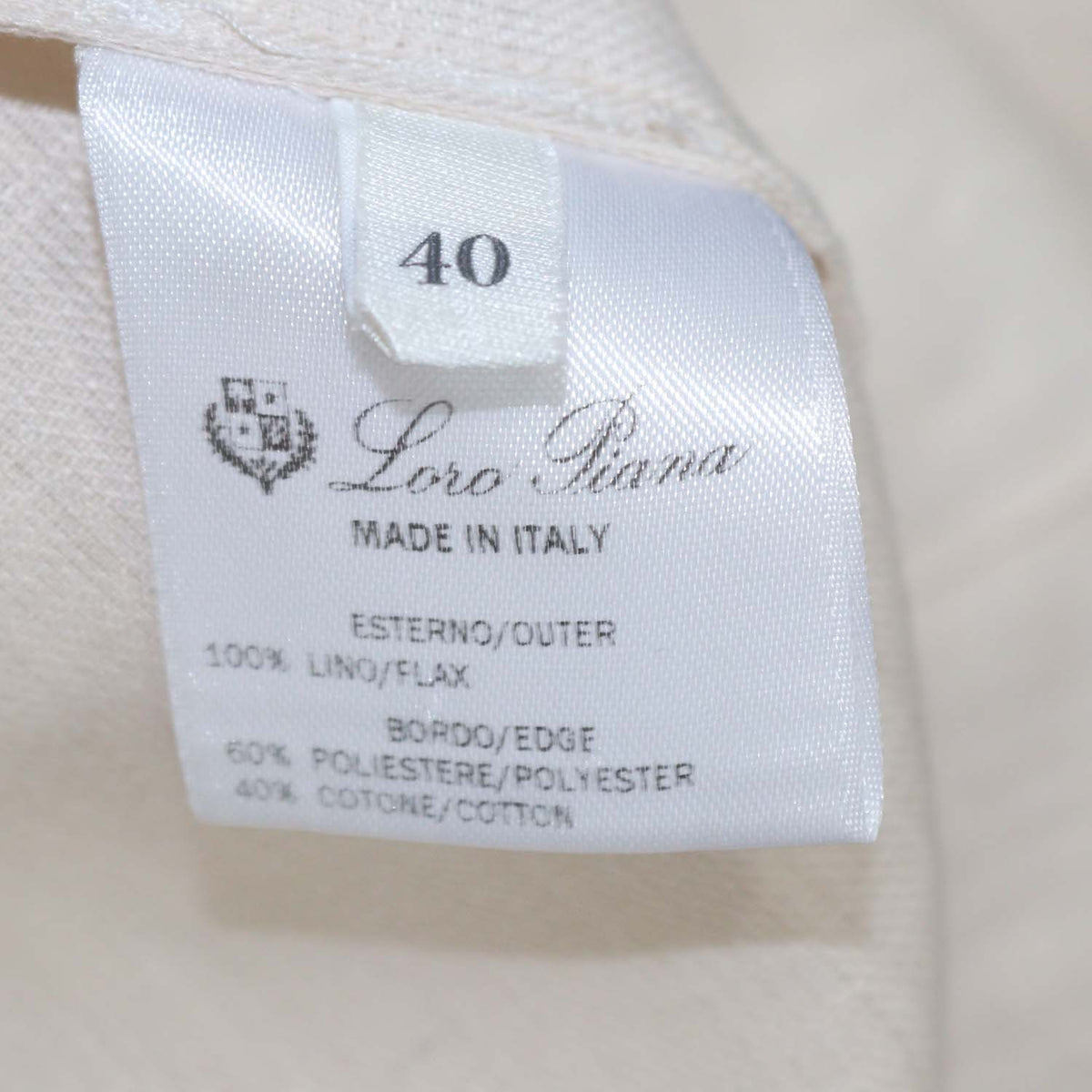 Loro Piana Clear Oyster Linen Pian Pyjamas Shirt and Britton Trousers Set