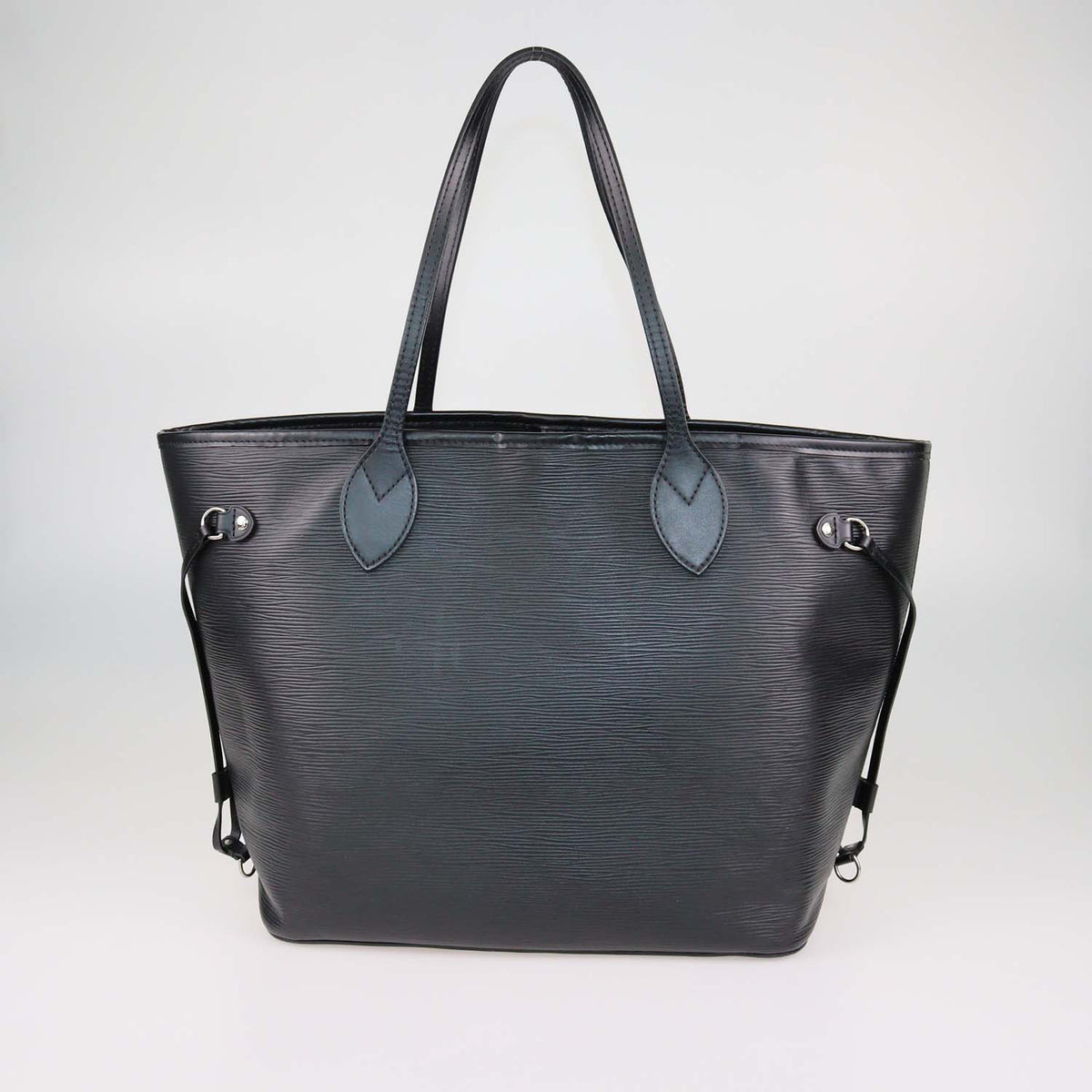 Louis Vuitton Black Epi Leather Neverfull MM Bag