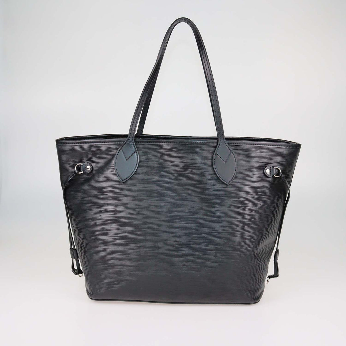 Louis Vuitton Black Epi Leather Neverfull MM Bag