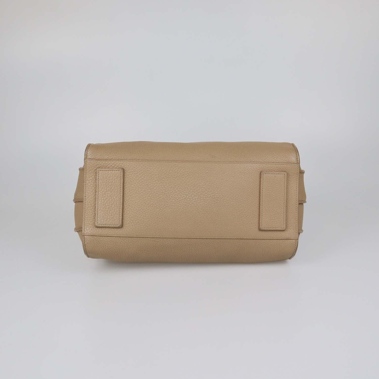 Saint Laurent Beige Leather Small Classic Sac De Jour Tote