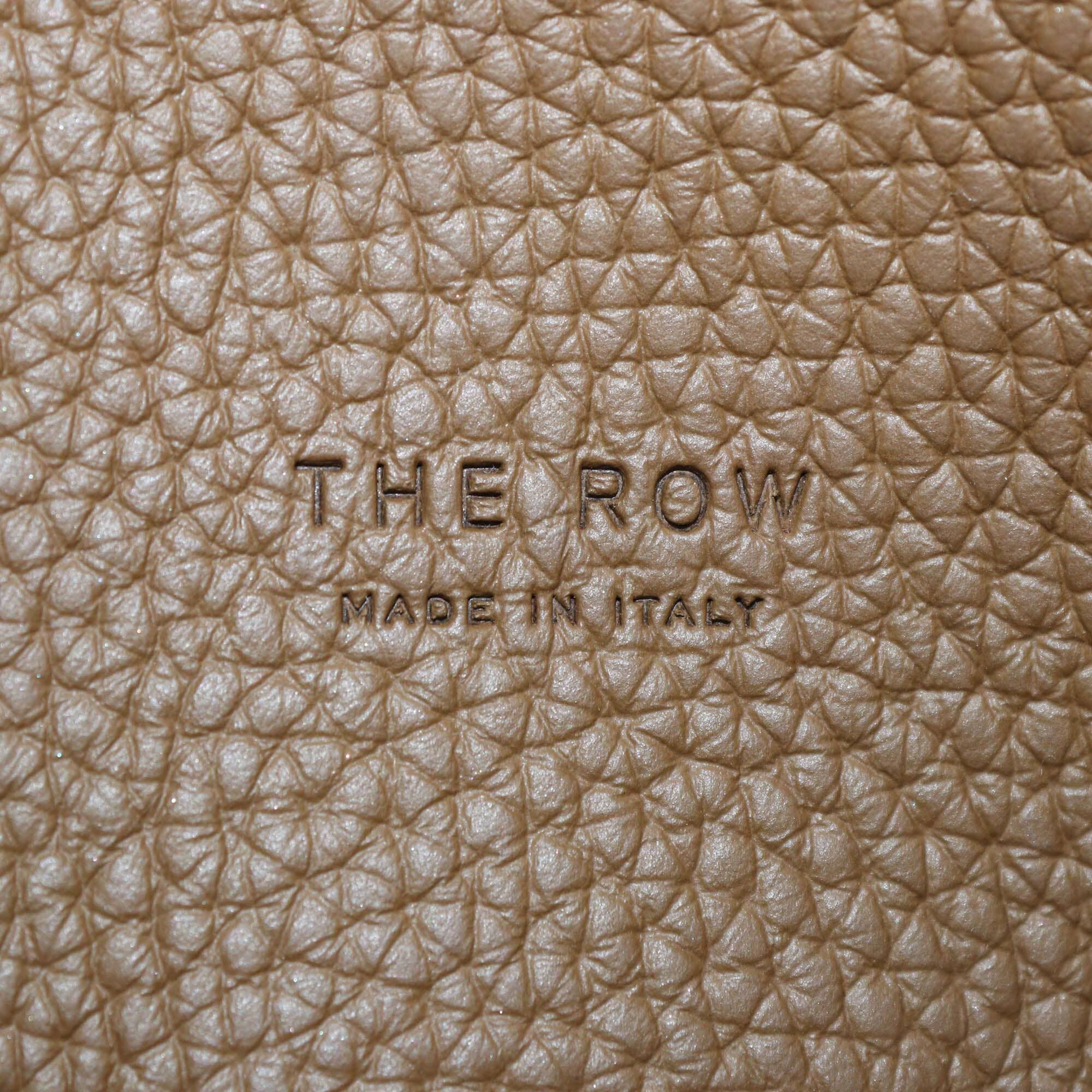 The Row Brown Soft Leather Margaux 17 Tote Womens The Row