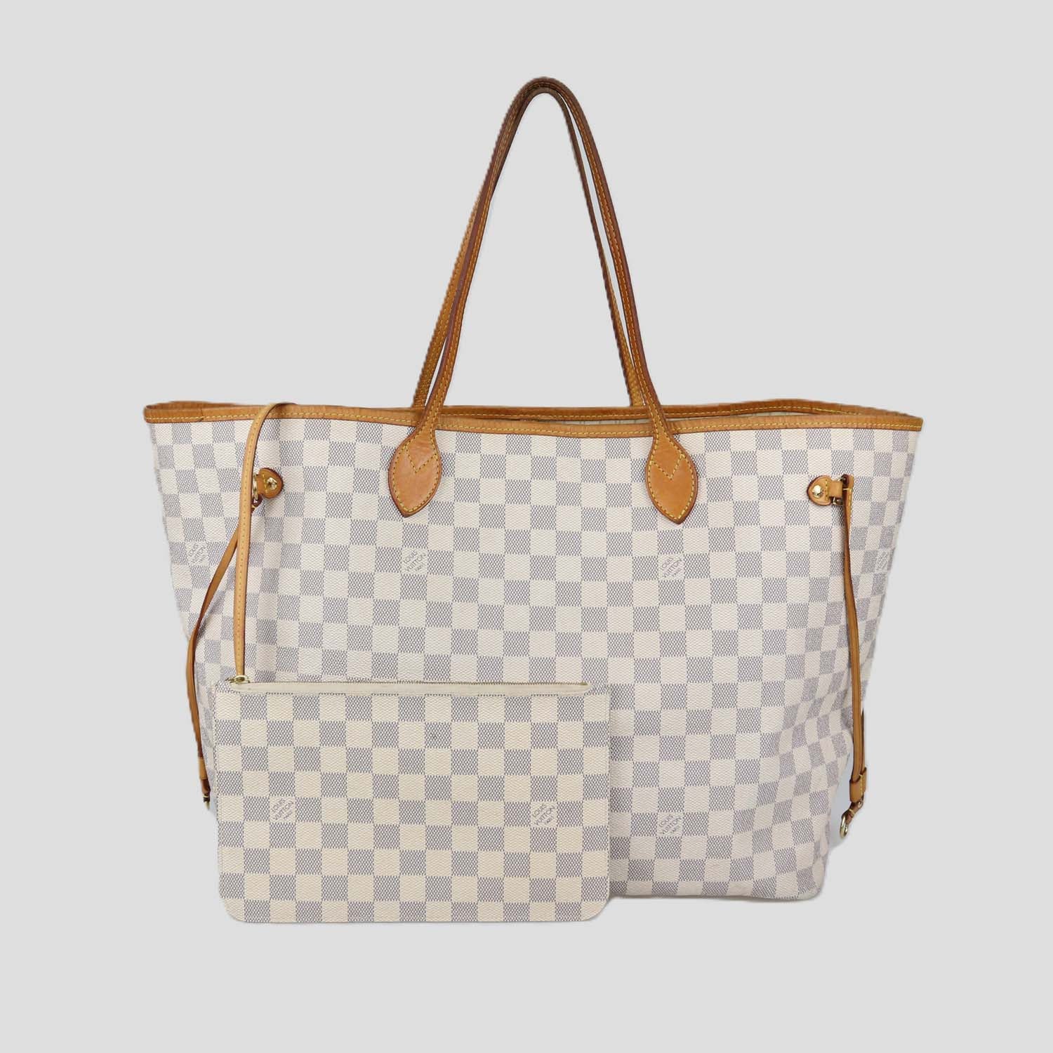 Louis Vuitton Damier Azur Canvas Neverfull GM Bag