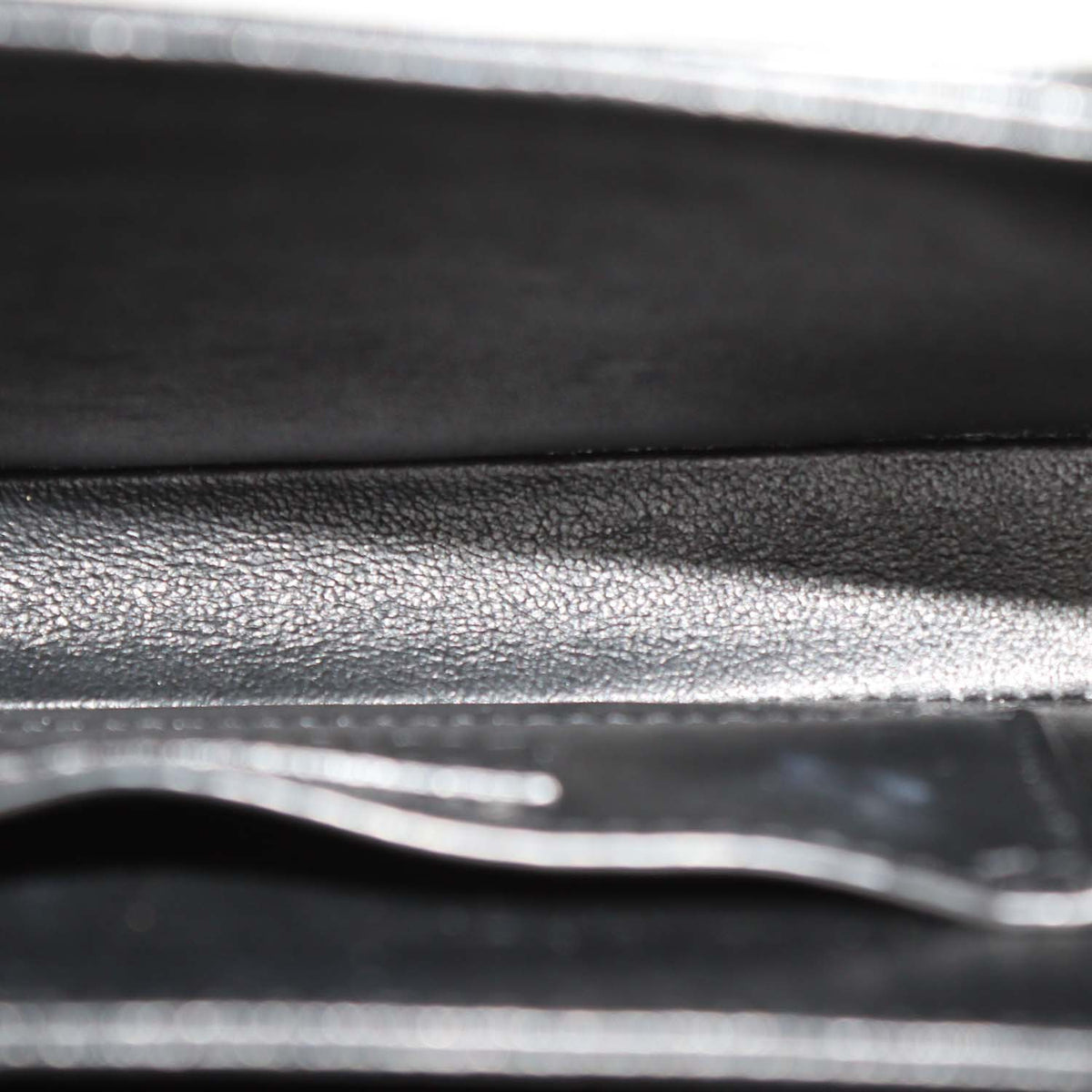 Saint Laurent Black Leather Solferini Shoulder Bag