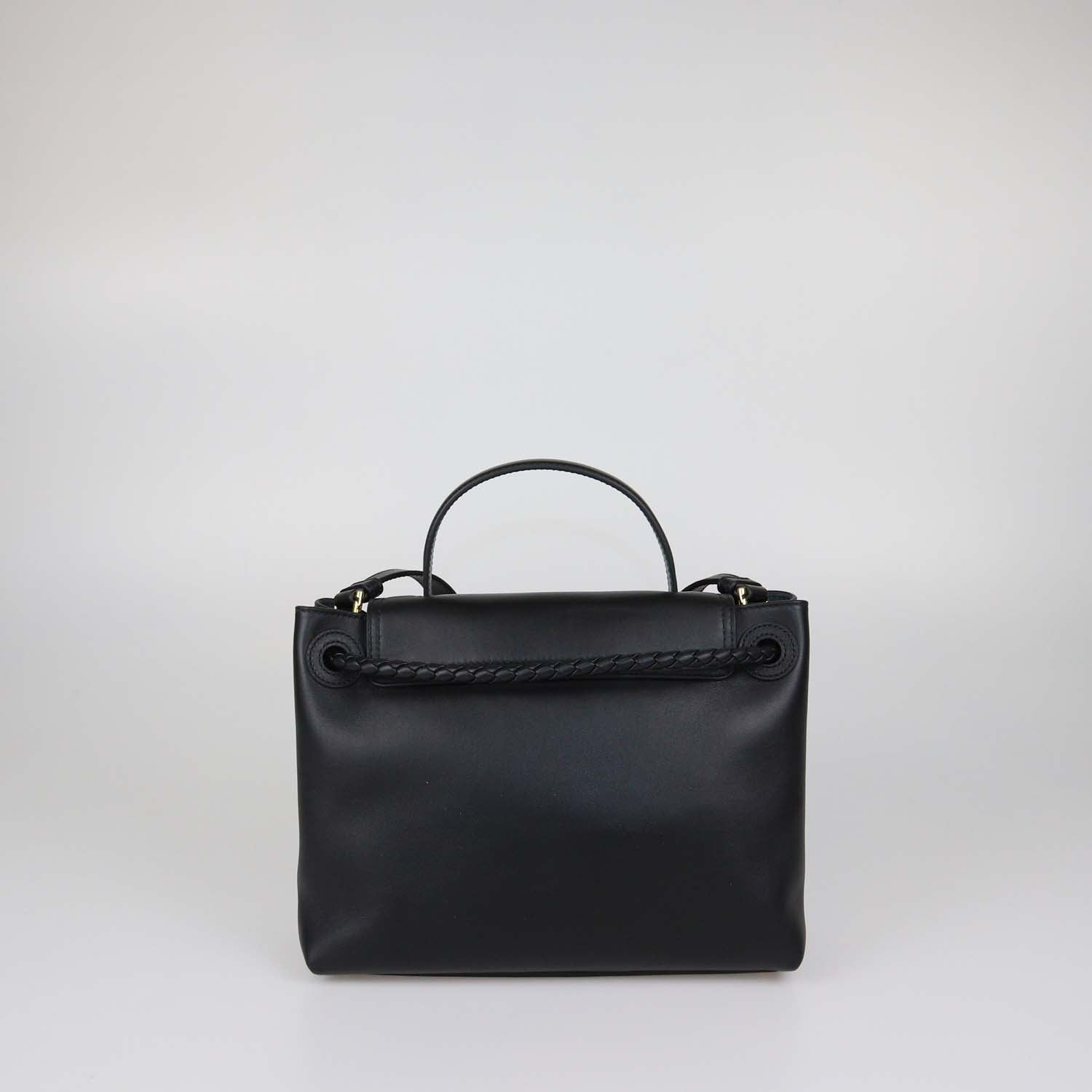 Bottega Veneta Black Leather Ciao Ciao Tote