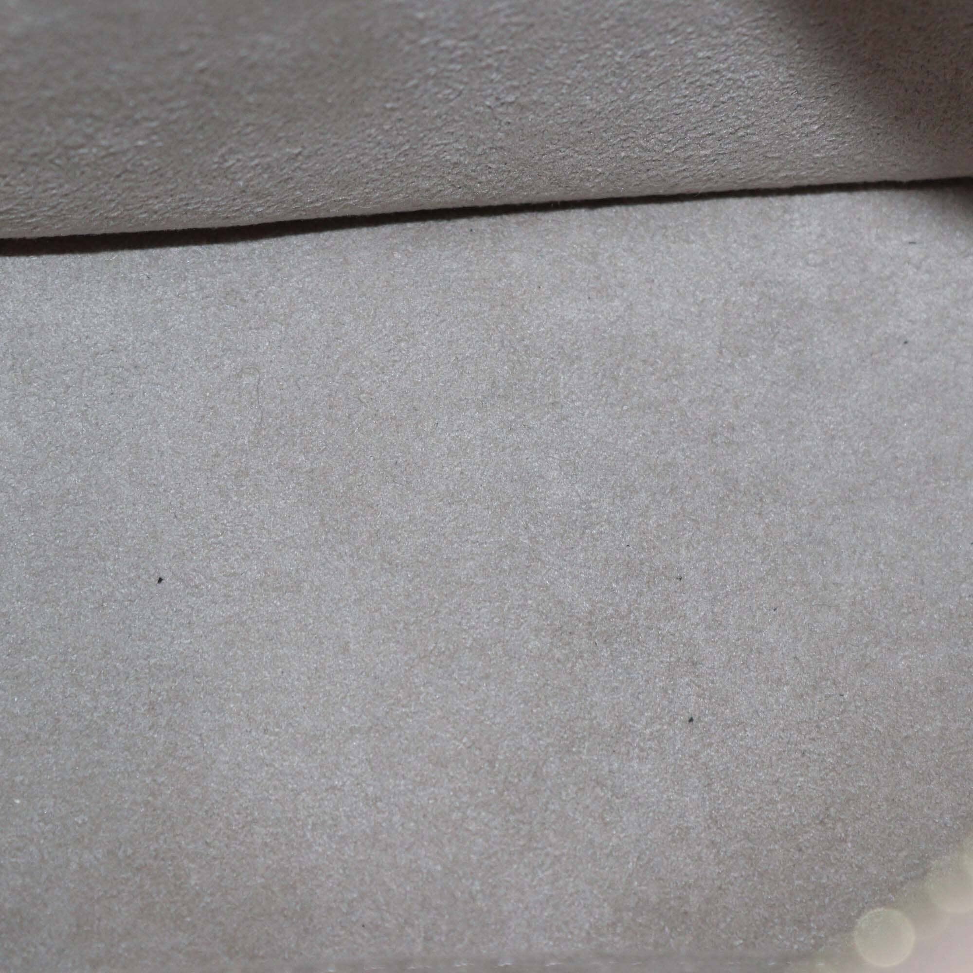 Louis Vuitton Tourterelle/Creme Monogram Empreinte Boulogne Leather PM Bag Womens Louis Vuitton