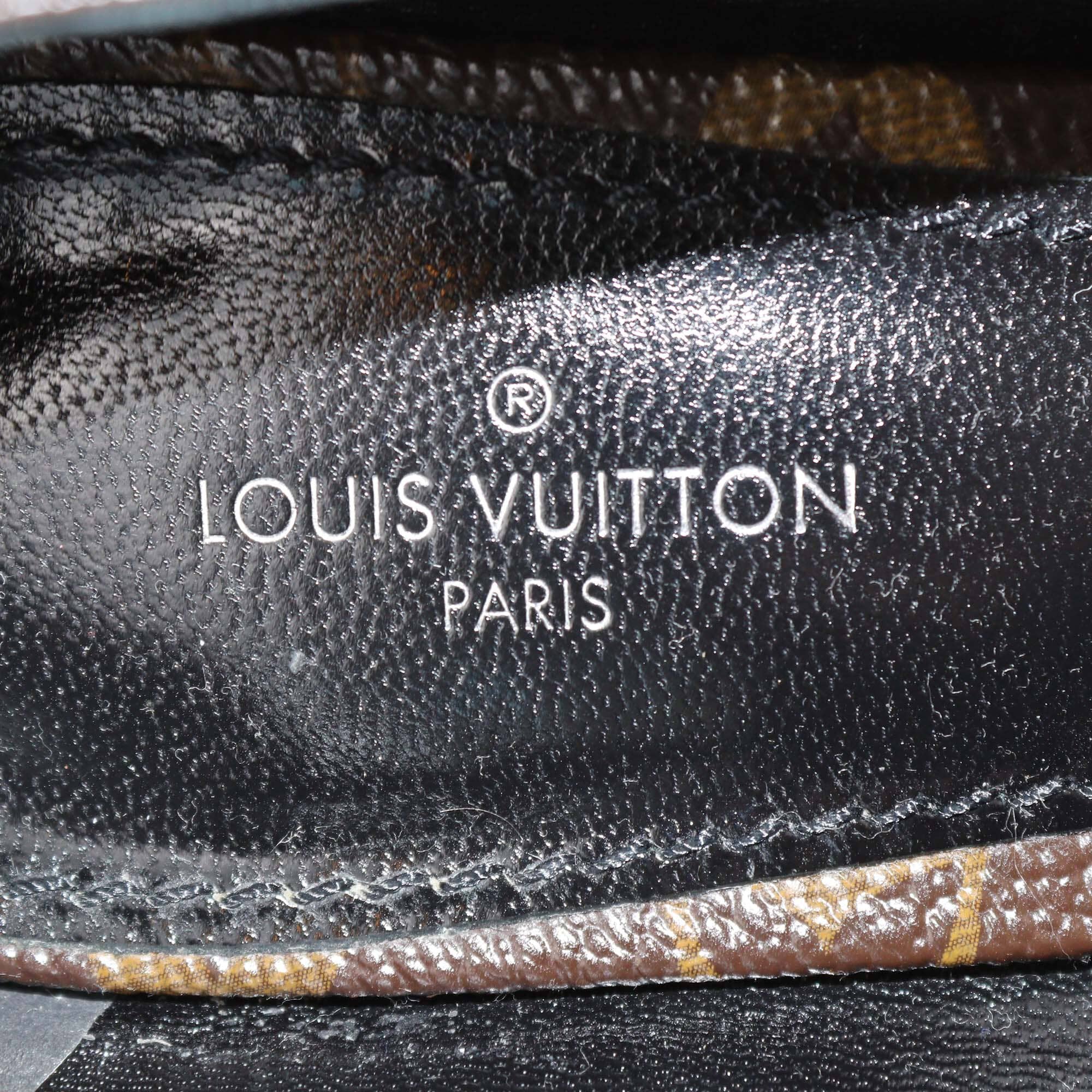 Louis Vuitton Monogram Canvas Madeleine Block Heel Pumps Womens Louis Vuitton