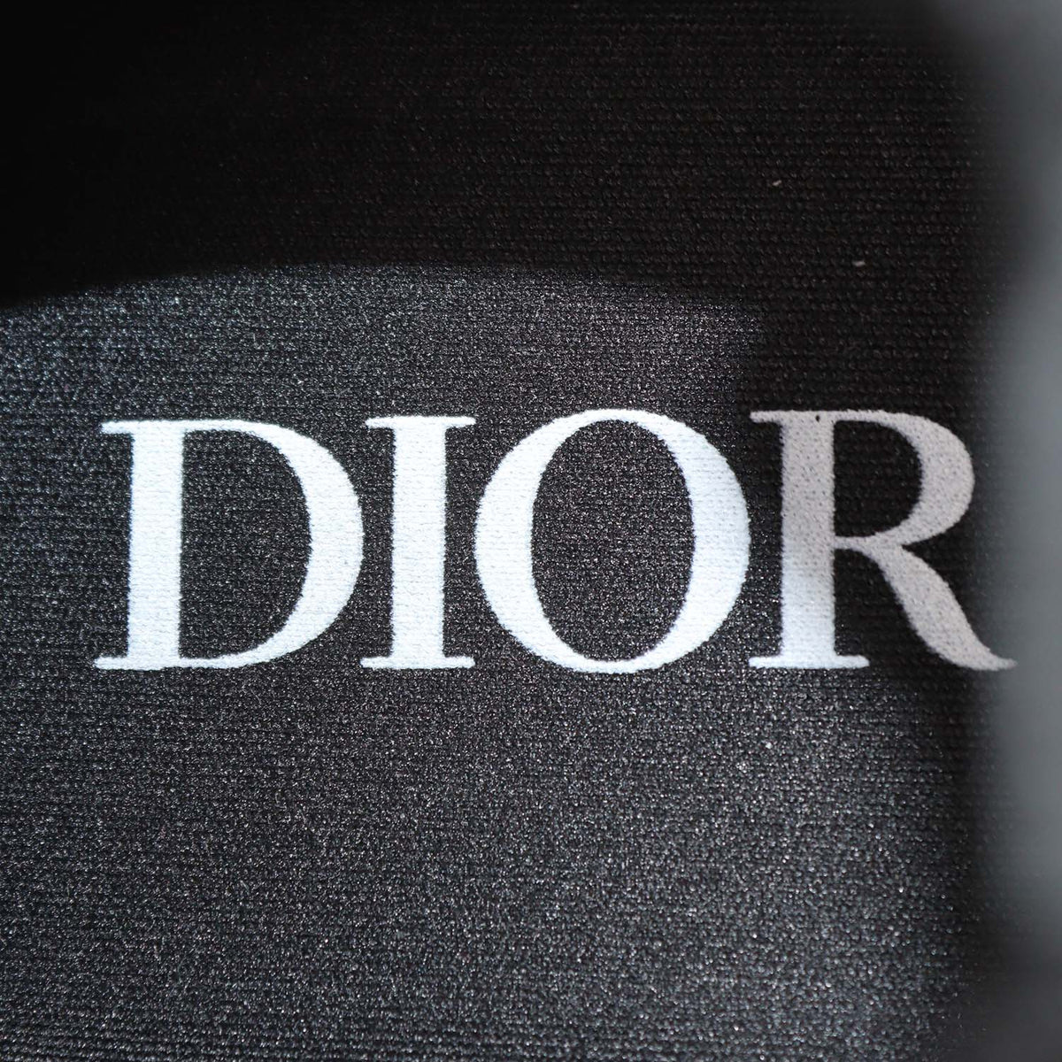 Christian Dior Black Leather and Suede B101 Low Top Sneakers