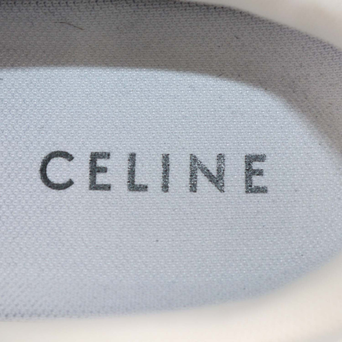 Celine White Leather CT-04 Low Top Sneakers