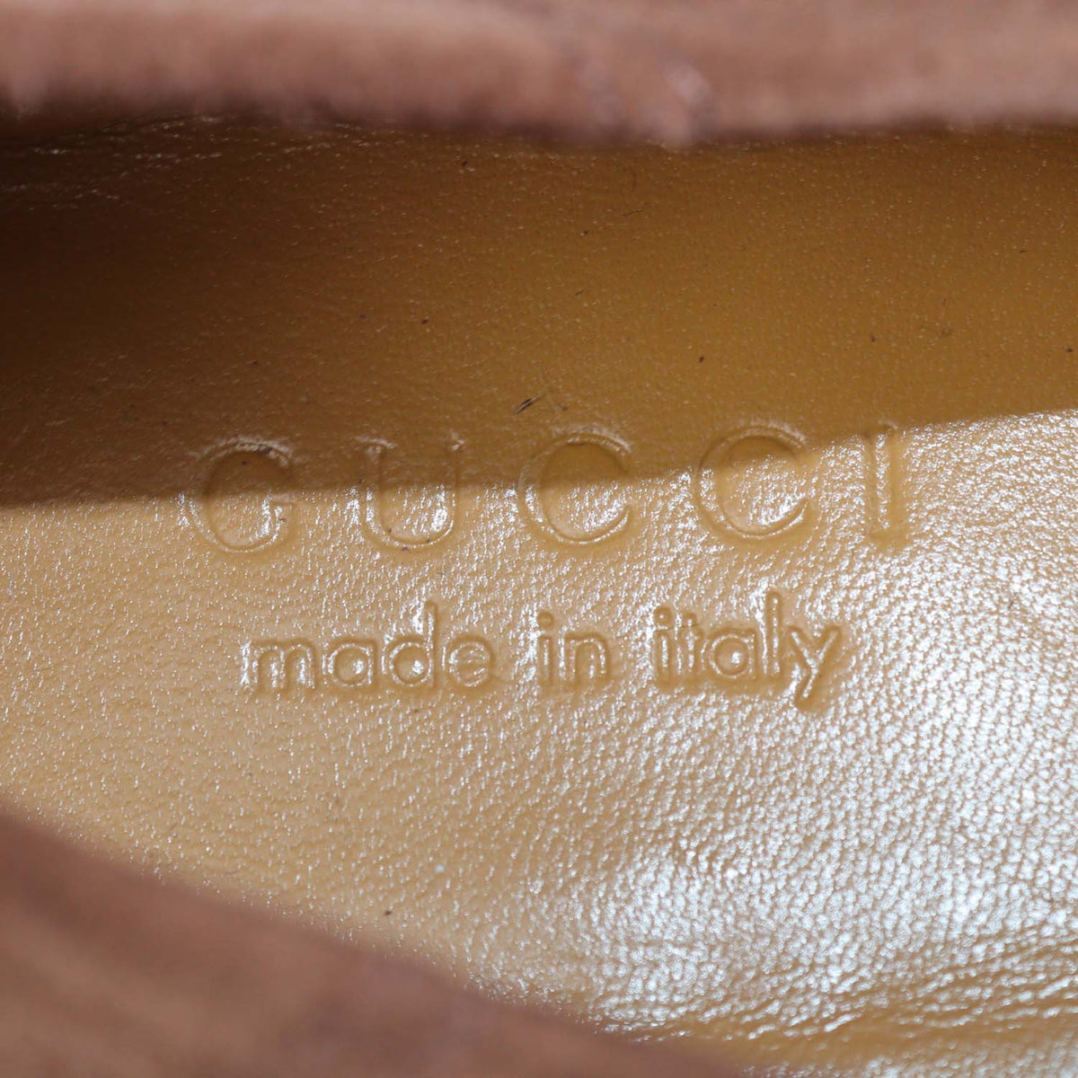 Gucci Brown Suede Web Horsebit Loafers